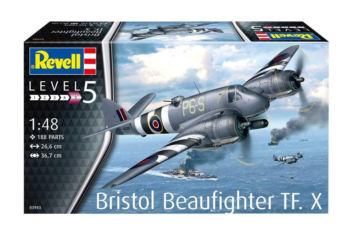 ホビーマスター 1/48 Bristol Beaufighter TF.X Model Kit - Bristol Beaufighter TF. X – Modelismo Mania