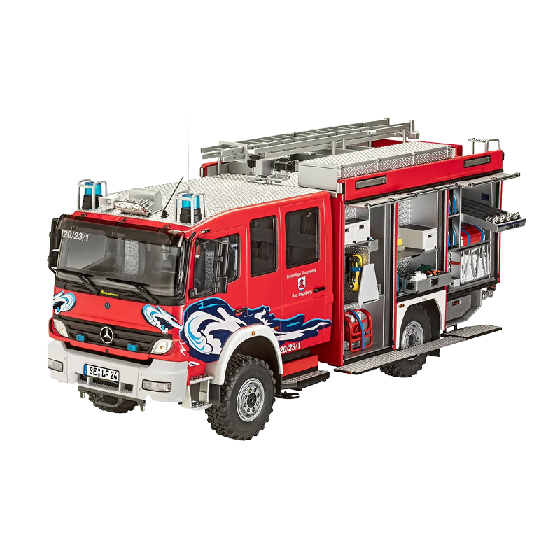 Kits de Modelismo de Camiões, Autocarros, e Veículos de Emergência