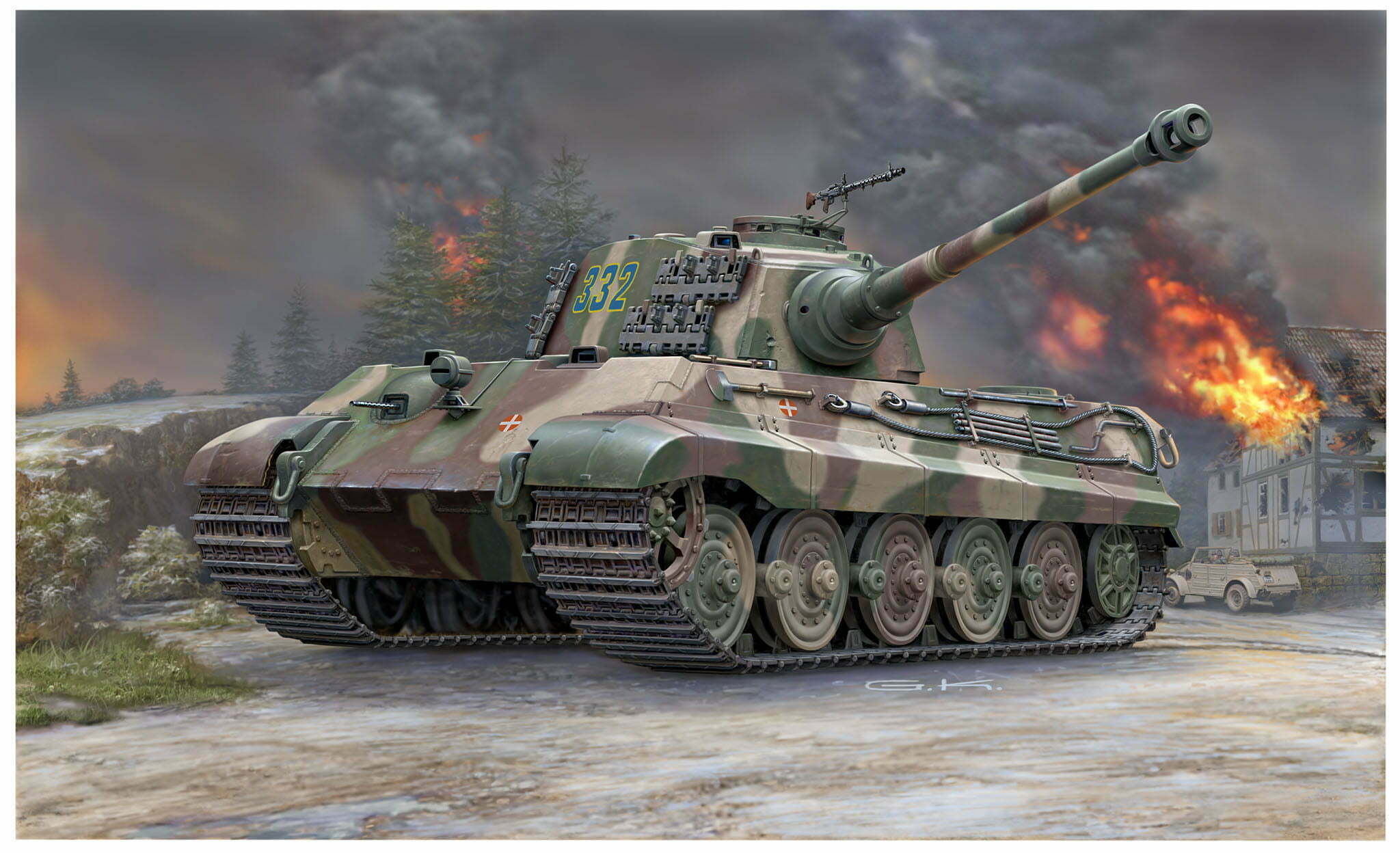Model Kit - Tiger II Ausf. B (Henschel Turret)