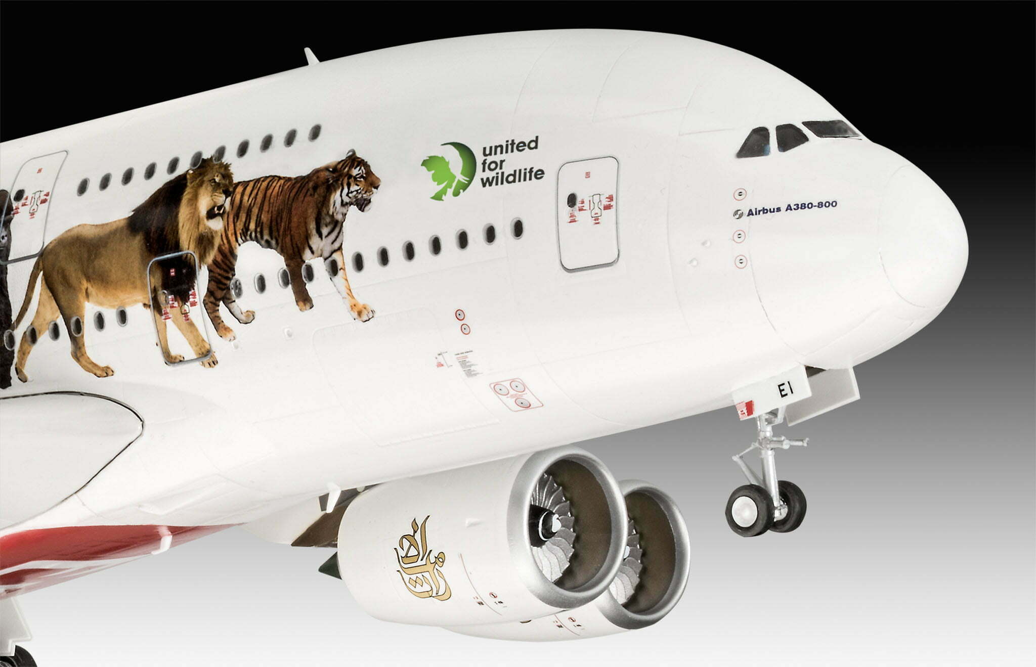 Model Kit - Airbus A380-800 Emirates “Wild Life”