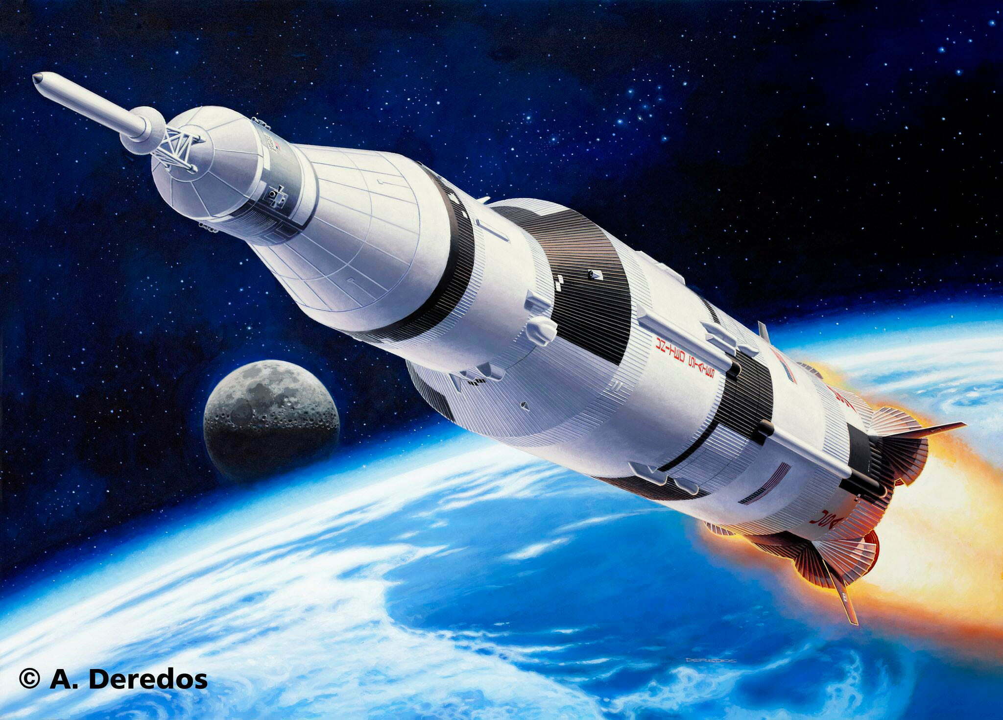 Model Kit - Apollo Saturn V
