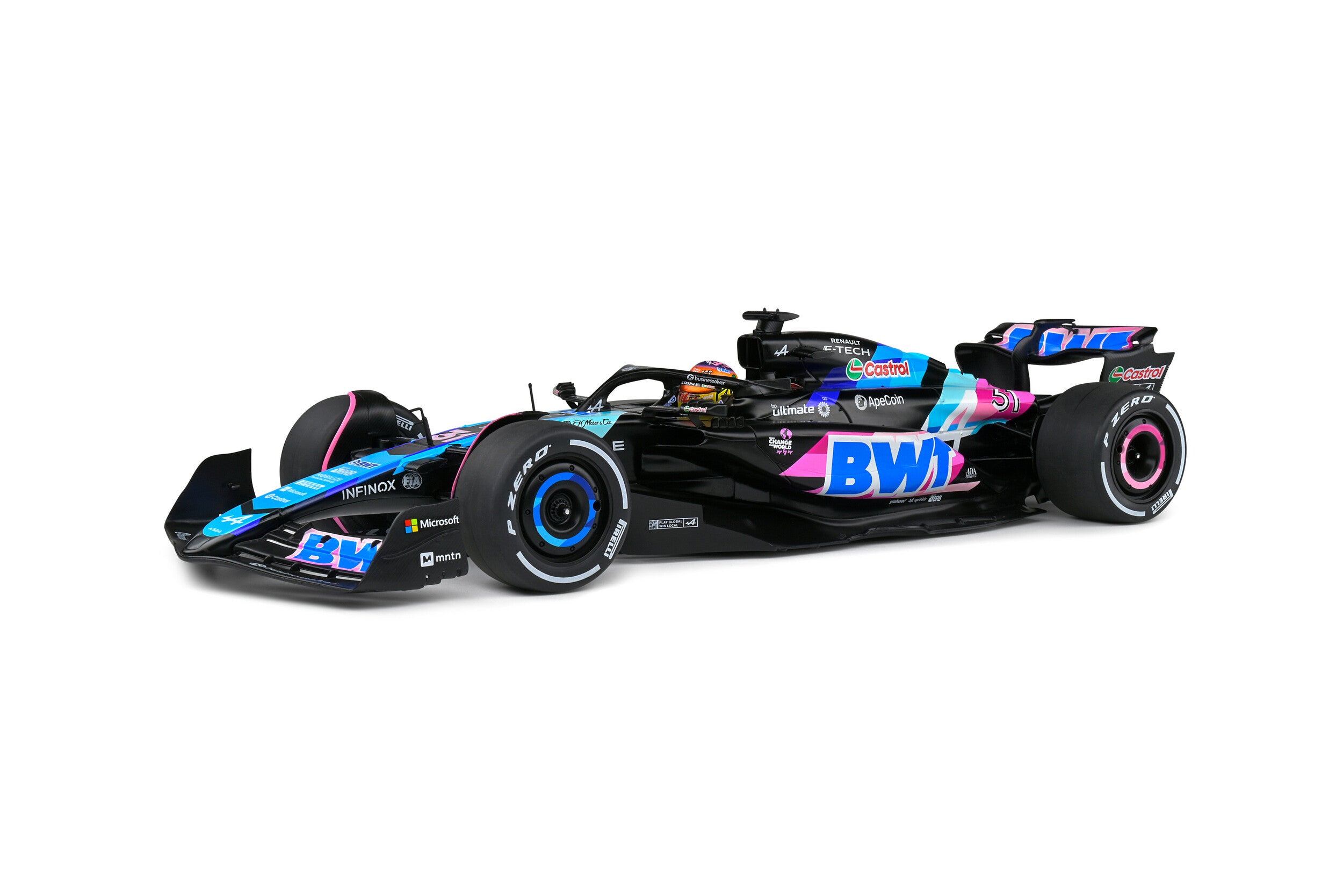 F1 Alpine A525 - GP Miami 2024 - #31 E. Ocon - 1:18