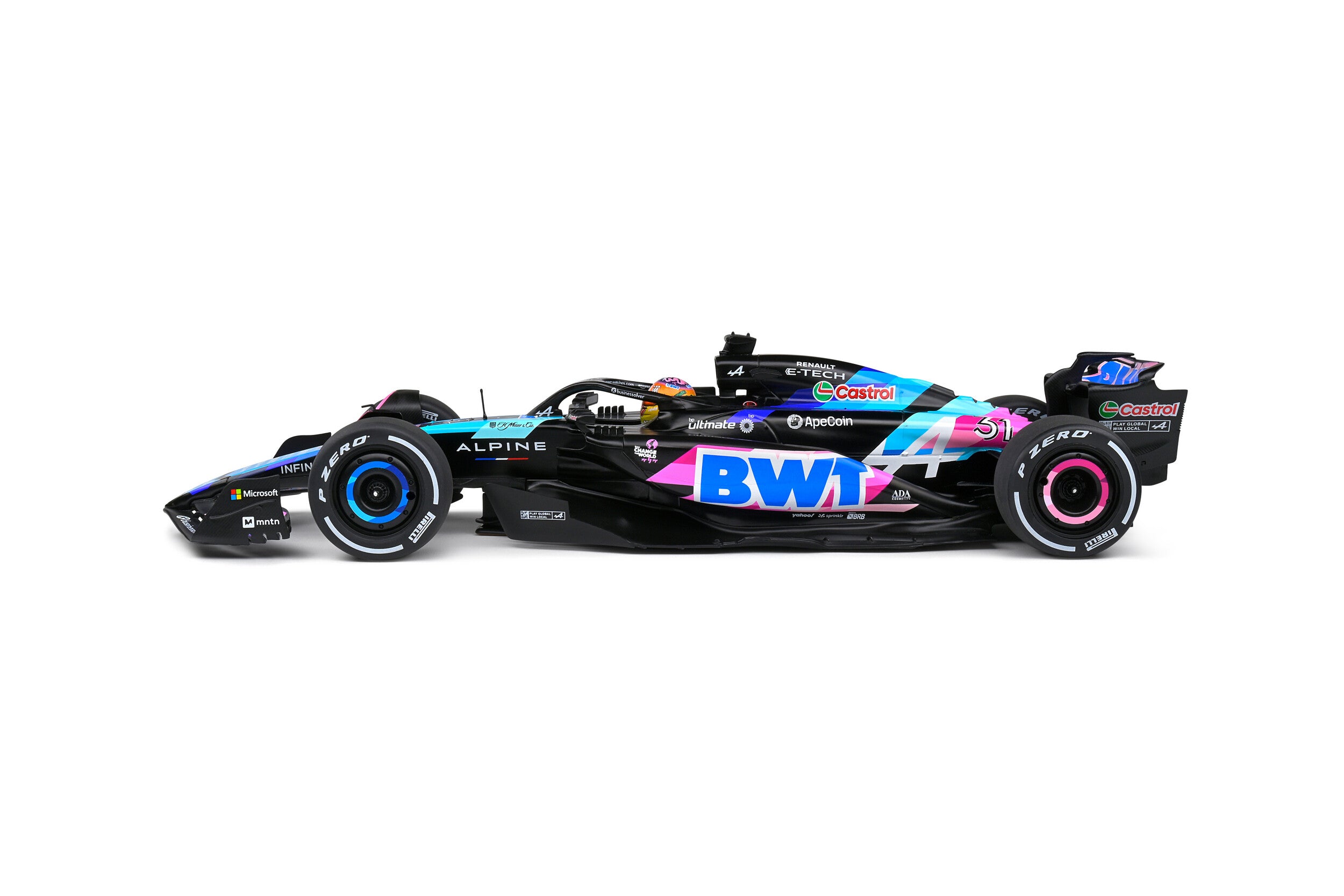 F1 Alpine A525 - GP Miami 2024 - #31 E. Ocon - 1:18