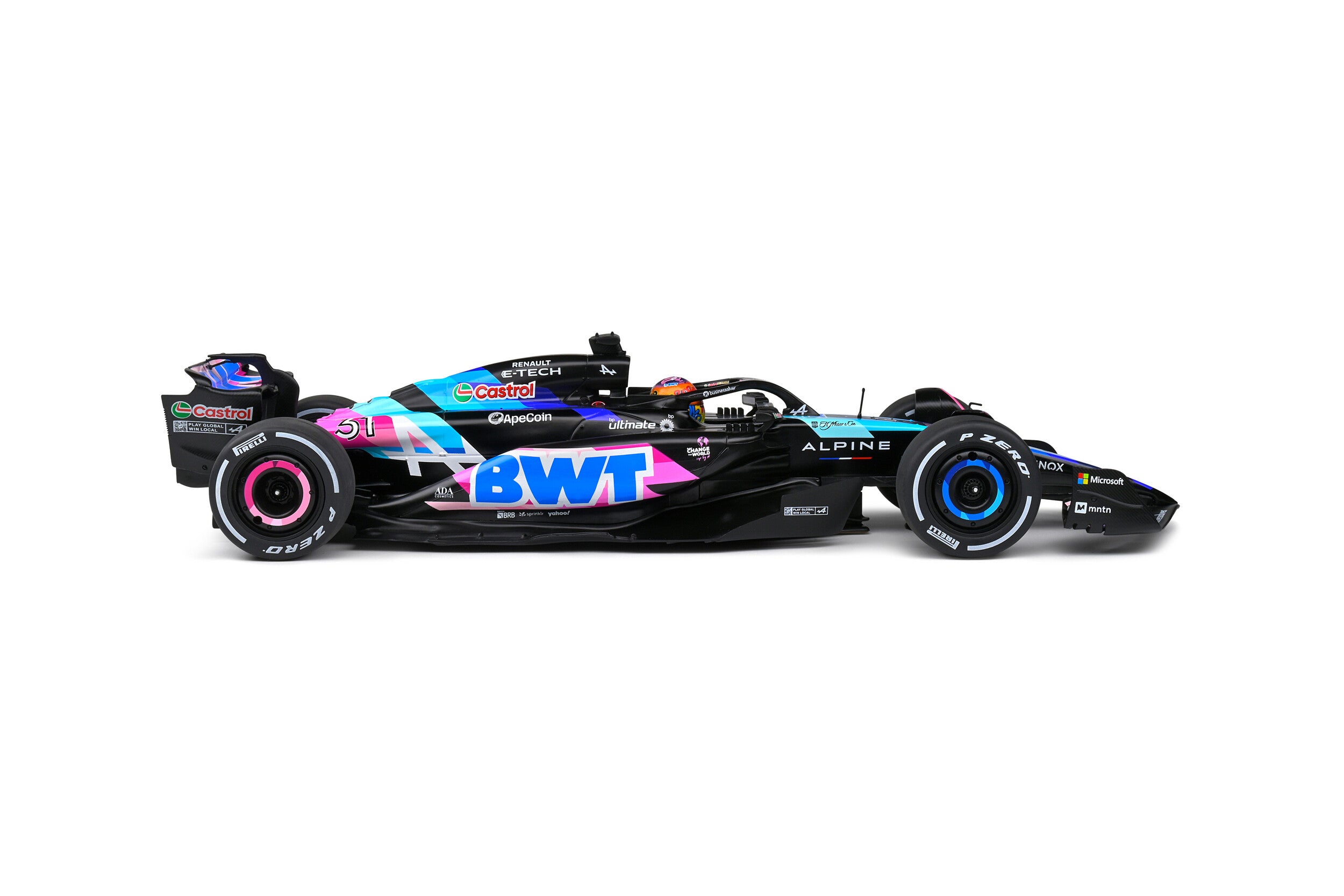 F1 Alpine A525 - GP Miami 2024 - #31 E. Ocon - 1:18