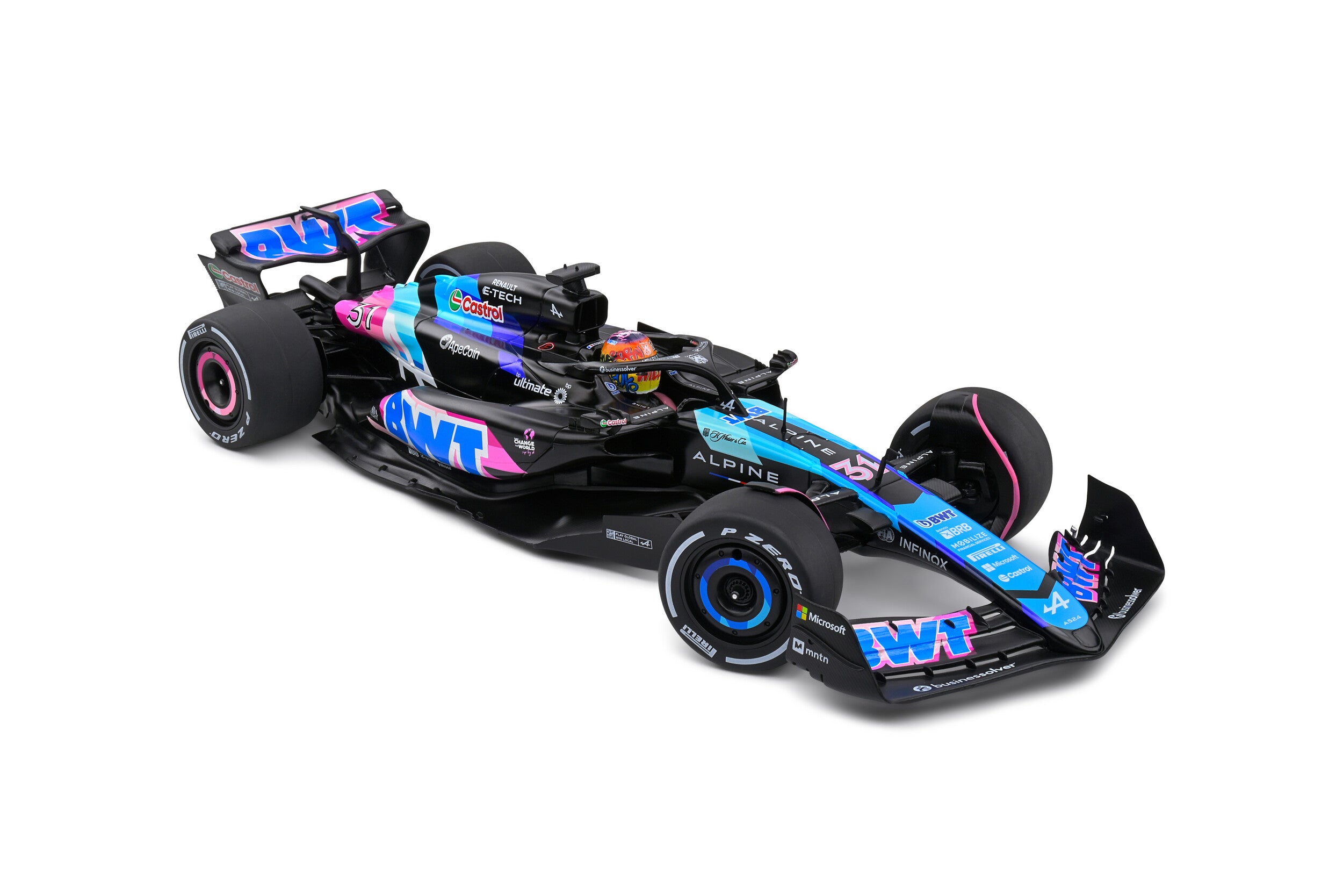 F1 Alpine A525 - GP Miami 2024 - #31 E. Ocon - 1:18