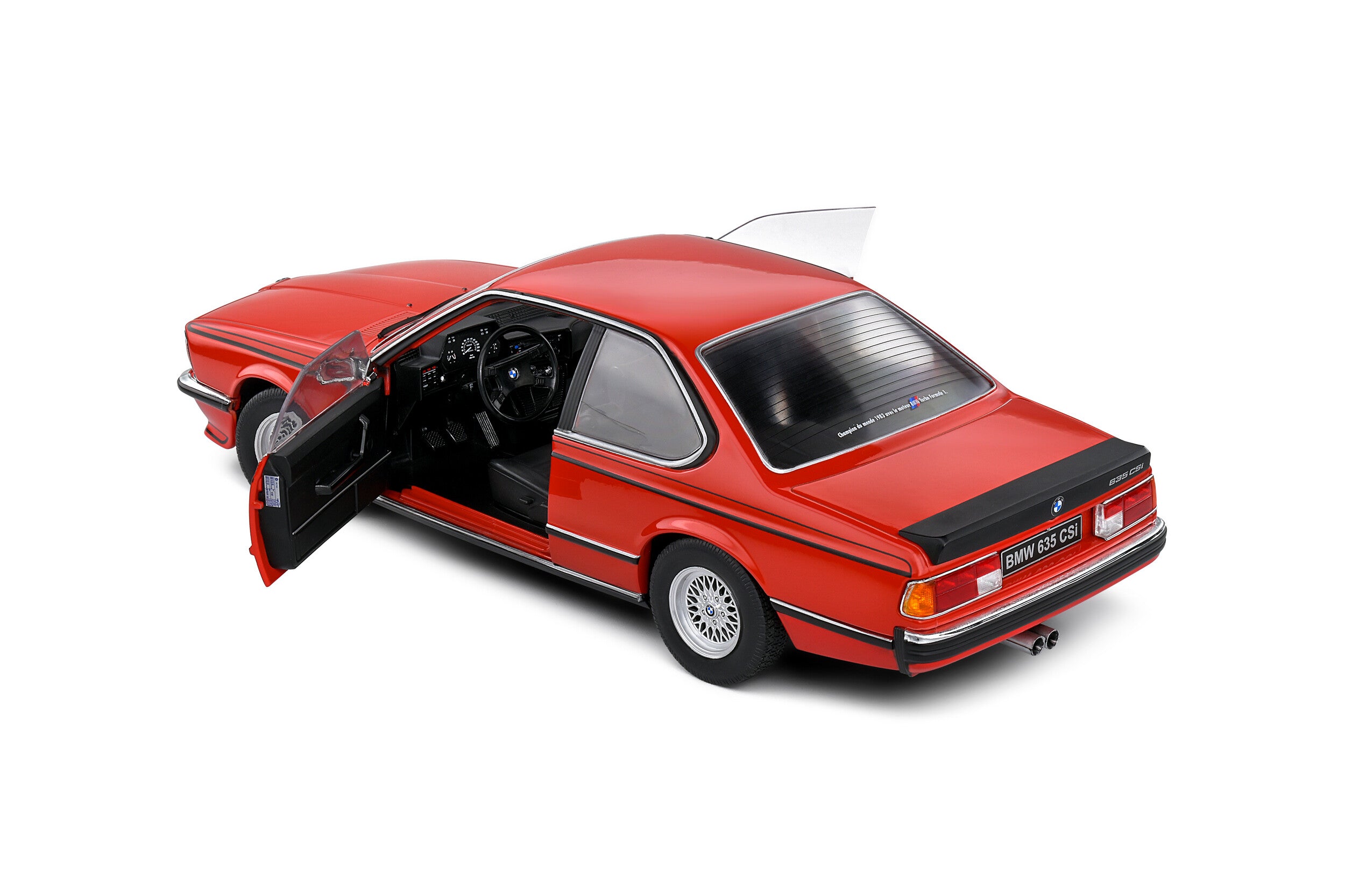 BMW 635 CSi E24 - Henna Red - 1984 - 1:18
