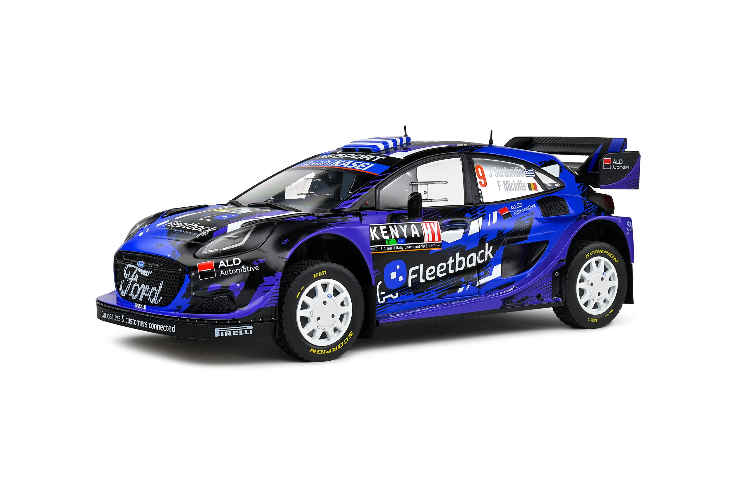 Ford Puma Rally1 Hybrid Rally Kenya 2022 #9 Serderidis/Miclotte - 1:18