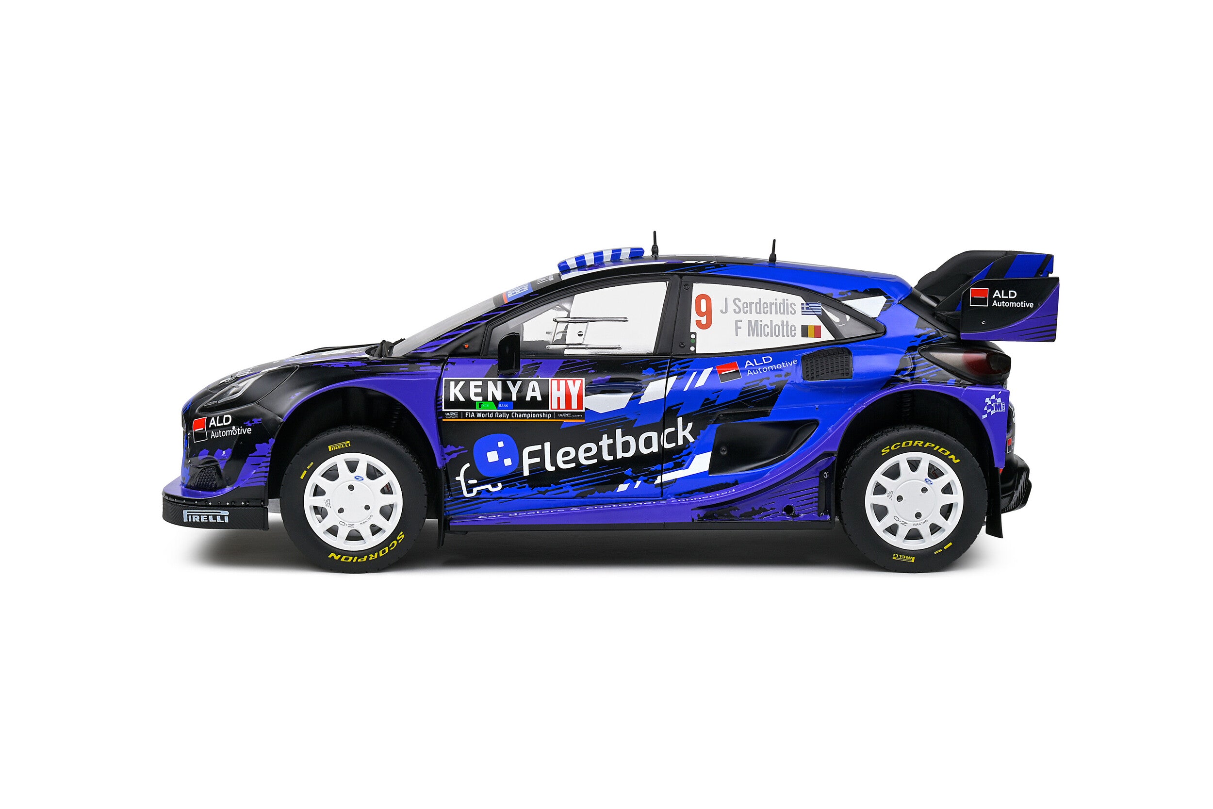 Ford Puma Rally1 Hybrid Rally Kenya 2022 #9 Serderidis/Miclotte - 1:18