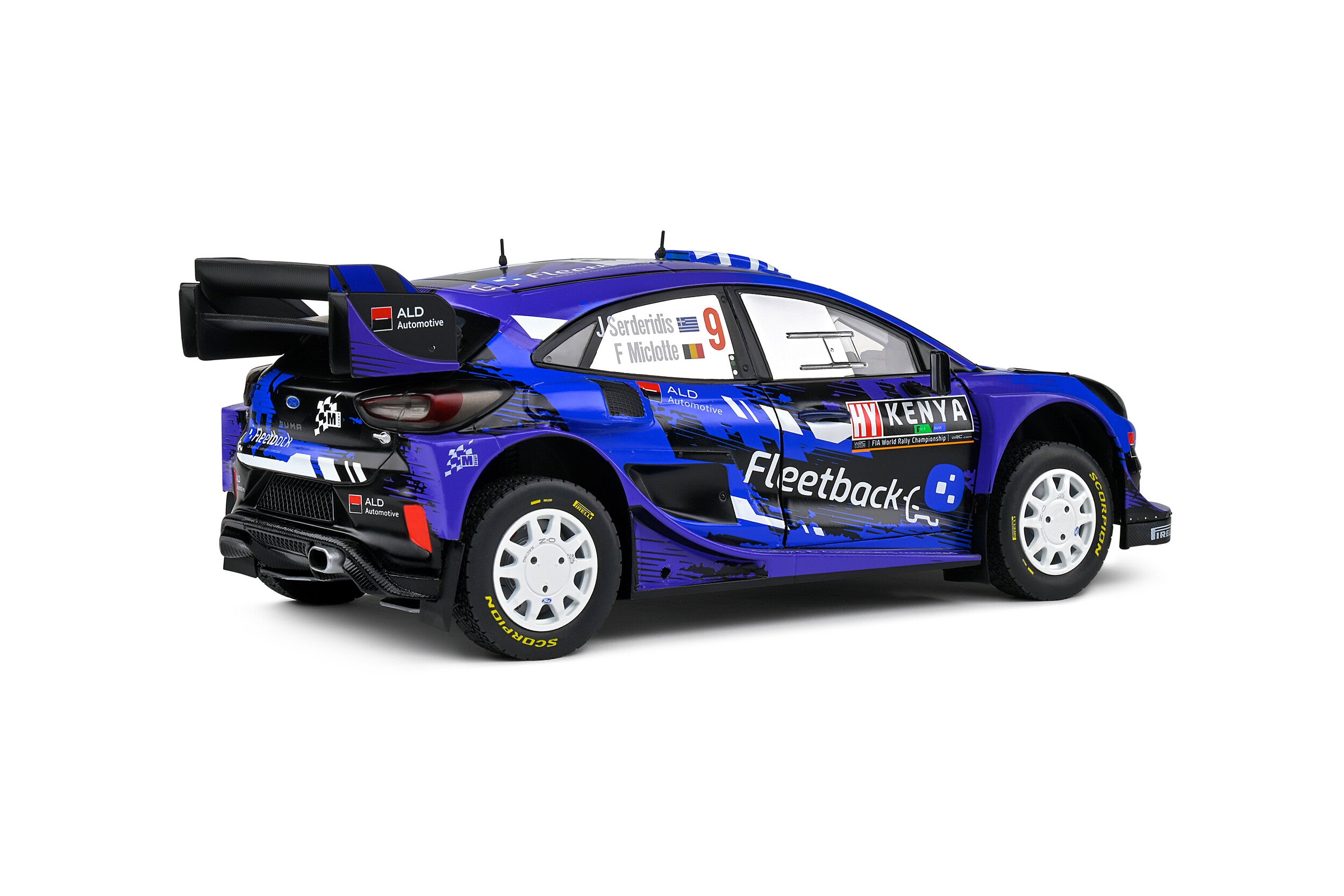 Ford Puma Rally1 Hybrid Rally Kenya 2022 #9 Serderidis/Miclotte - 1:18