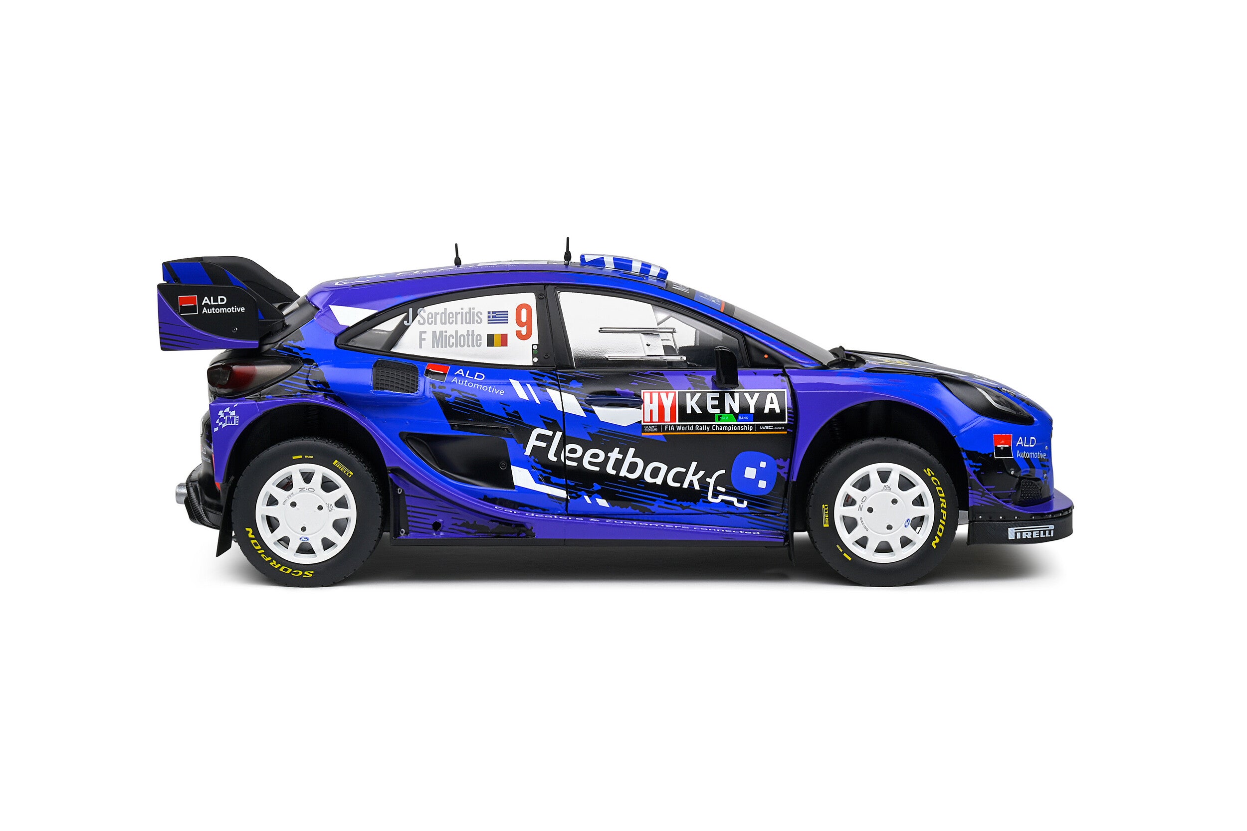 Ford Puma Rally1 Hybrid Rally Kenya 2022 #9 Serderidis/Miclotte - 1:18