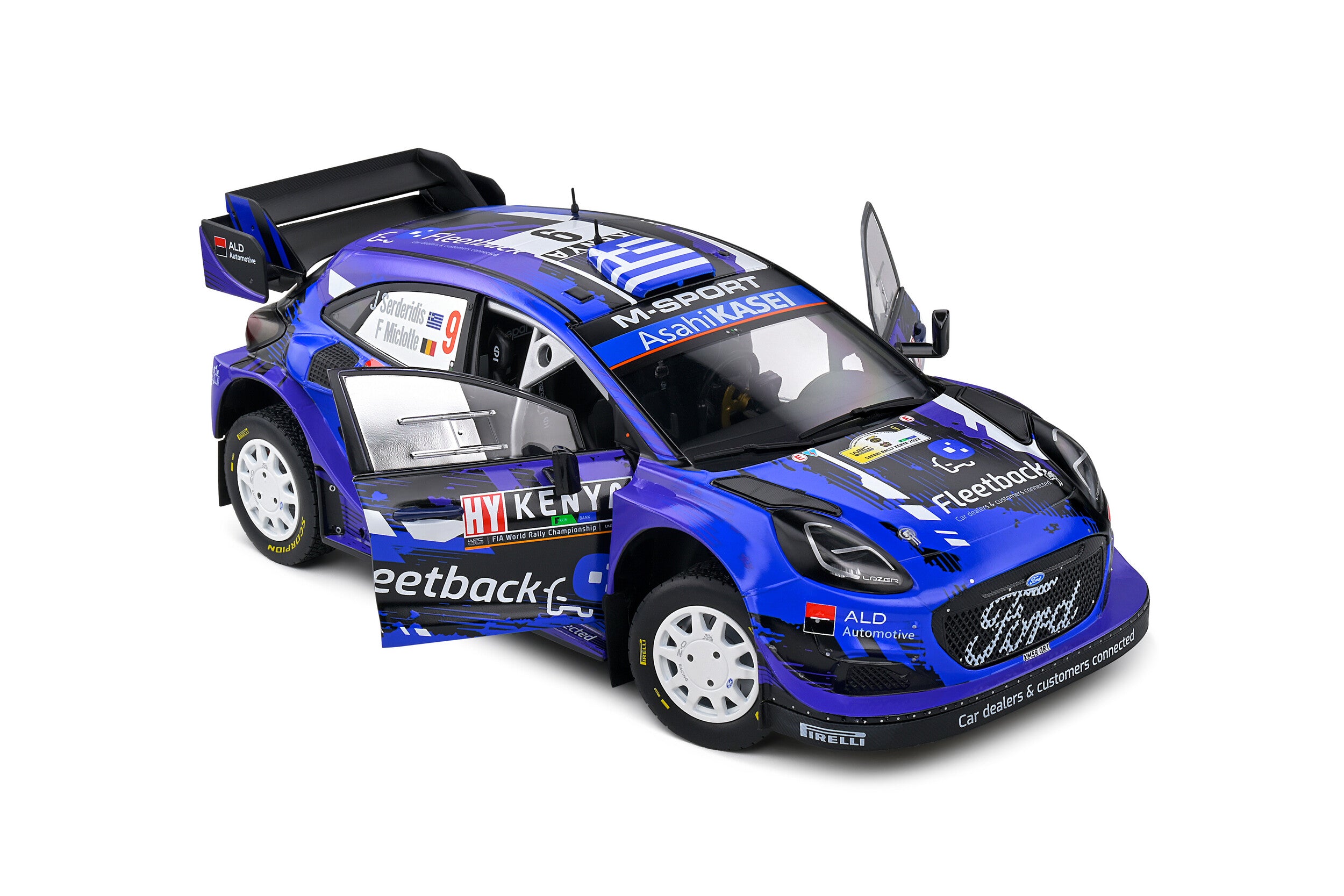 Ford Puma Rally1 Hybrid Rally Kenya 2022 #9 Serderidis/Miclotte - 1:18