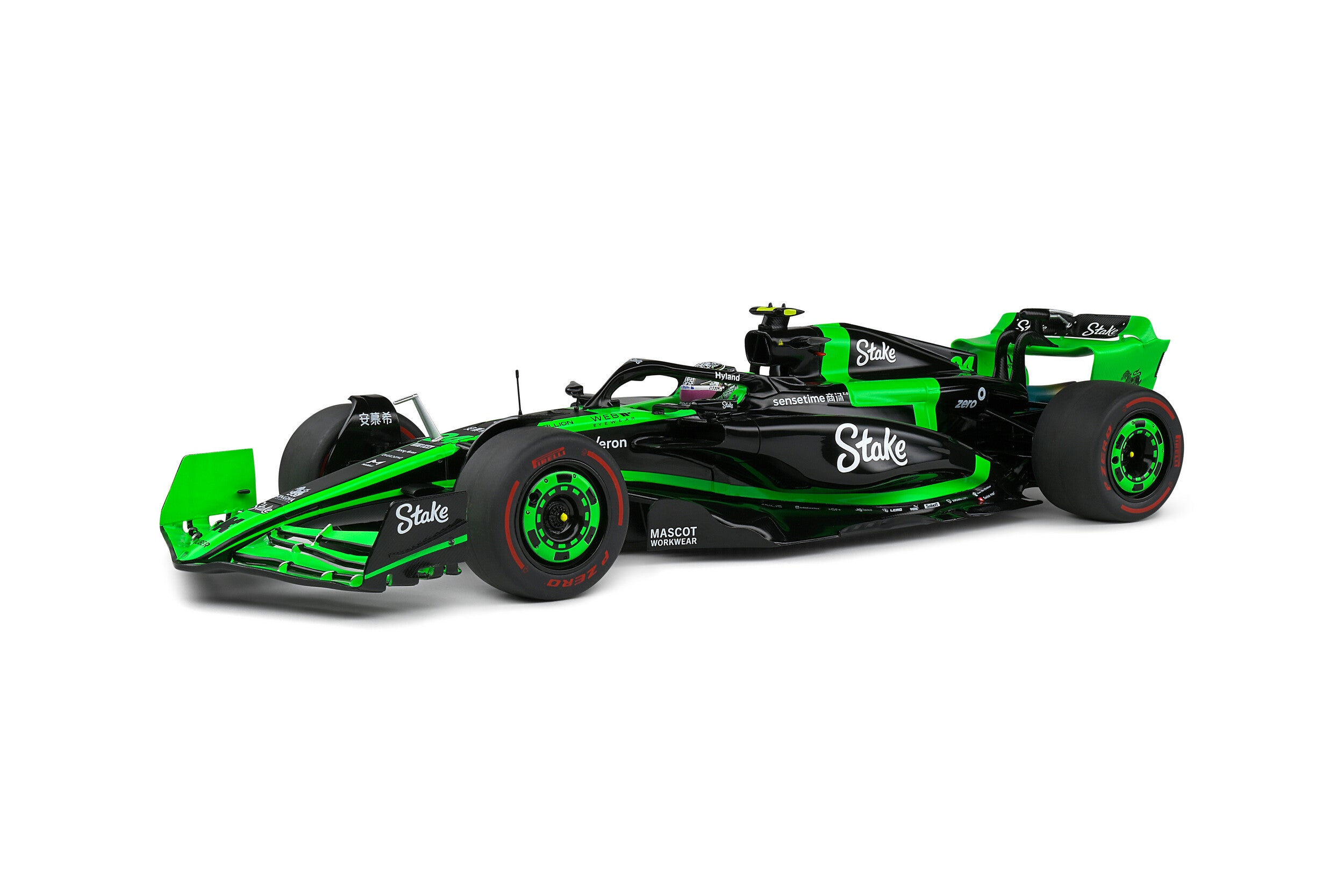 Kick Sauber F1 Team C44 - GP Bahrain 2024 - #24 Z. Guanyu - 1:18
