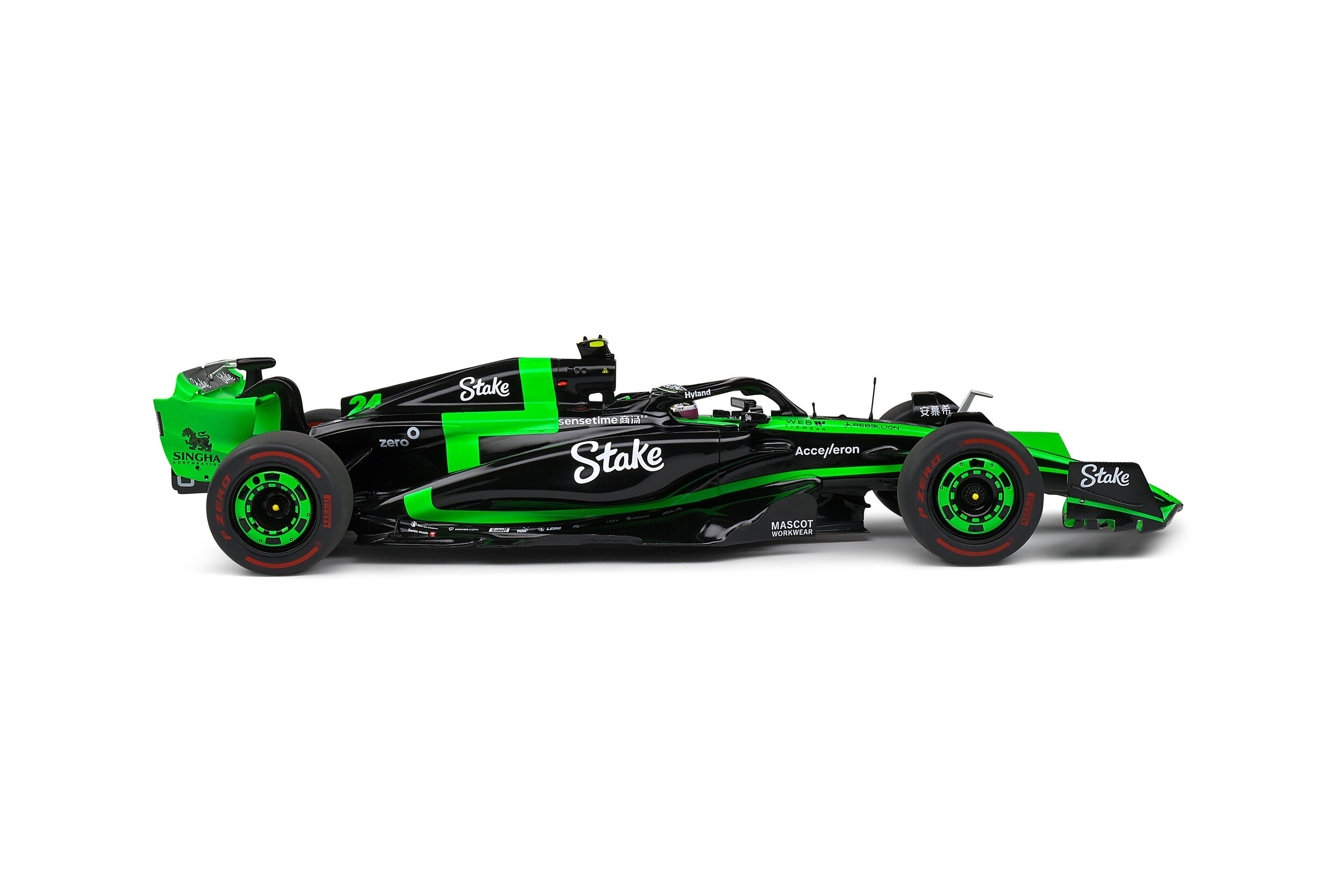 Kick Sauber F1 Team C44 - GP Bahrain 2024 - #24 Z. Guanyu - 1:18