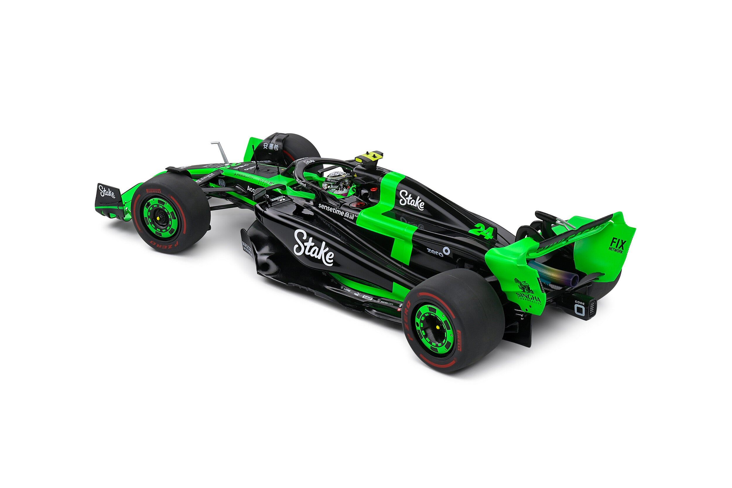 Kick Sauber F1 Team C44 - GP Bahrain 2024 - #24 Z. Guanyu - 1:18