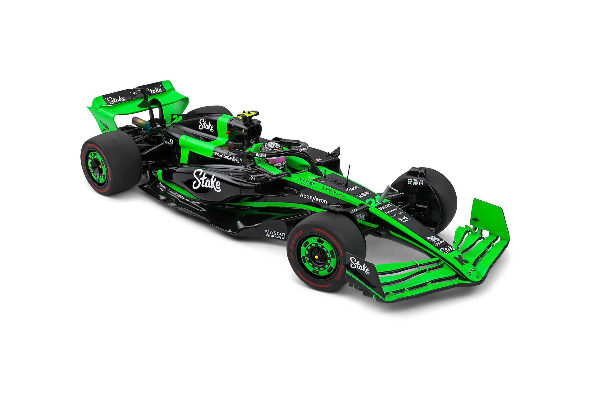 Kick Sauber F1 Team C44 - GP Bahrain 2024 - #24 Z. Guanyu - 1:18