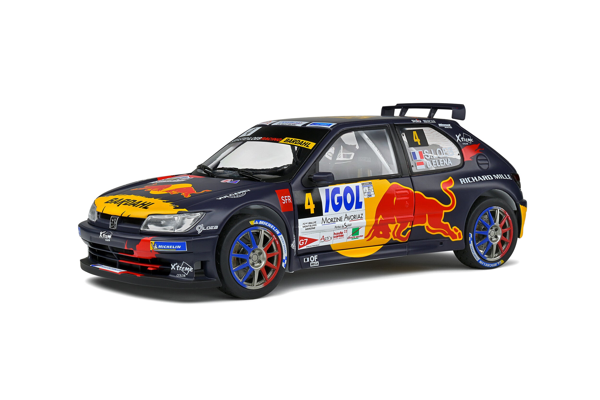 Peugeot 306 Maxi Rallye du Mont-Blanc 2021 #4 S. Loeb / D. Elena - 1:18
