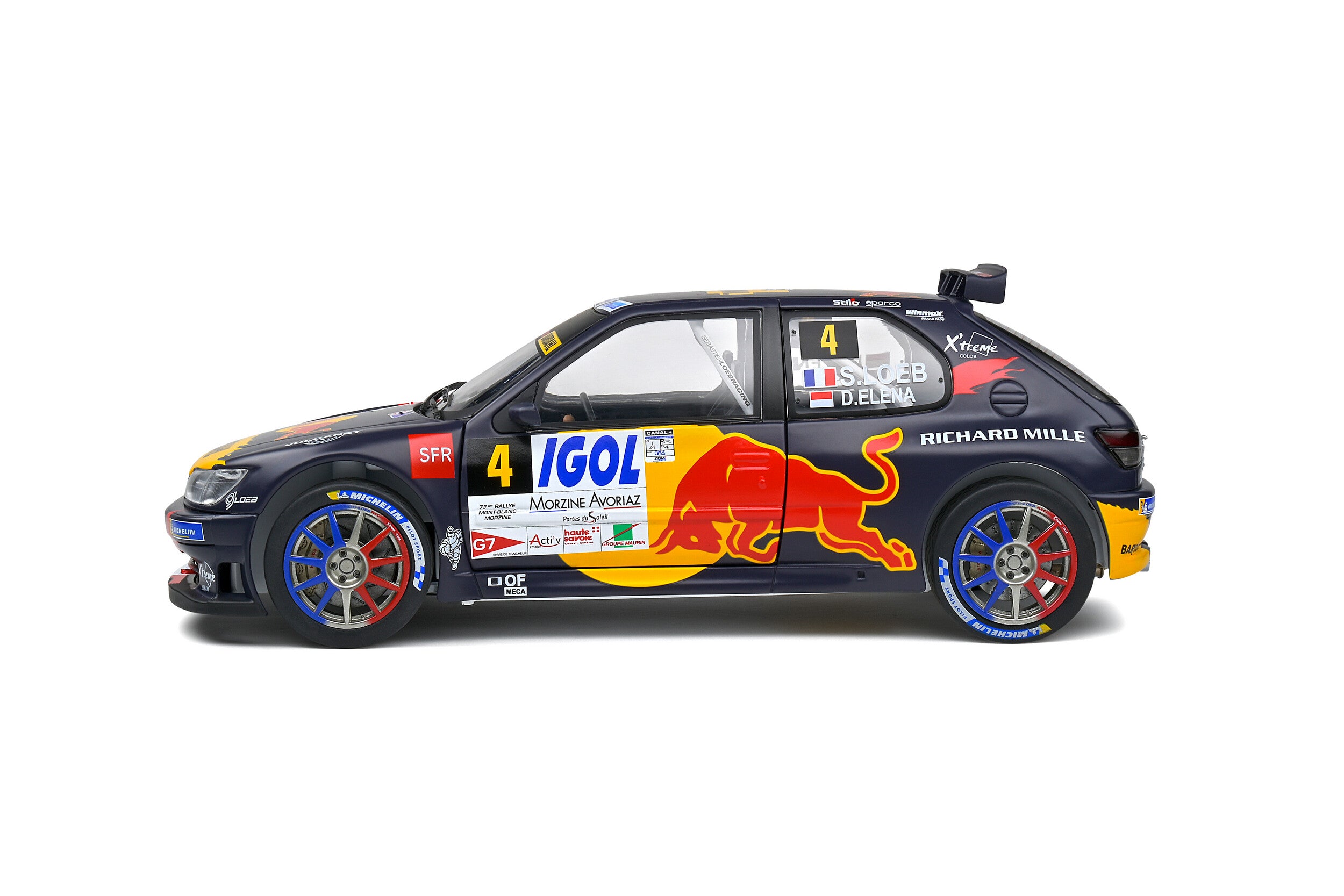 Peugeot 306 Maxi Rallye du Mont-Blanc 2021 #4 S. Loeb / D. Elena - 1:18