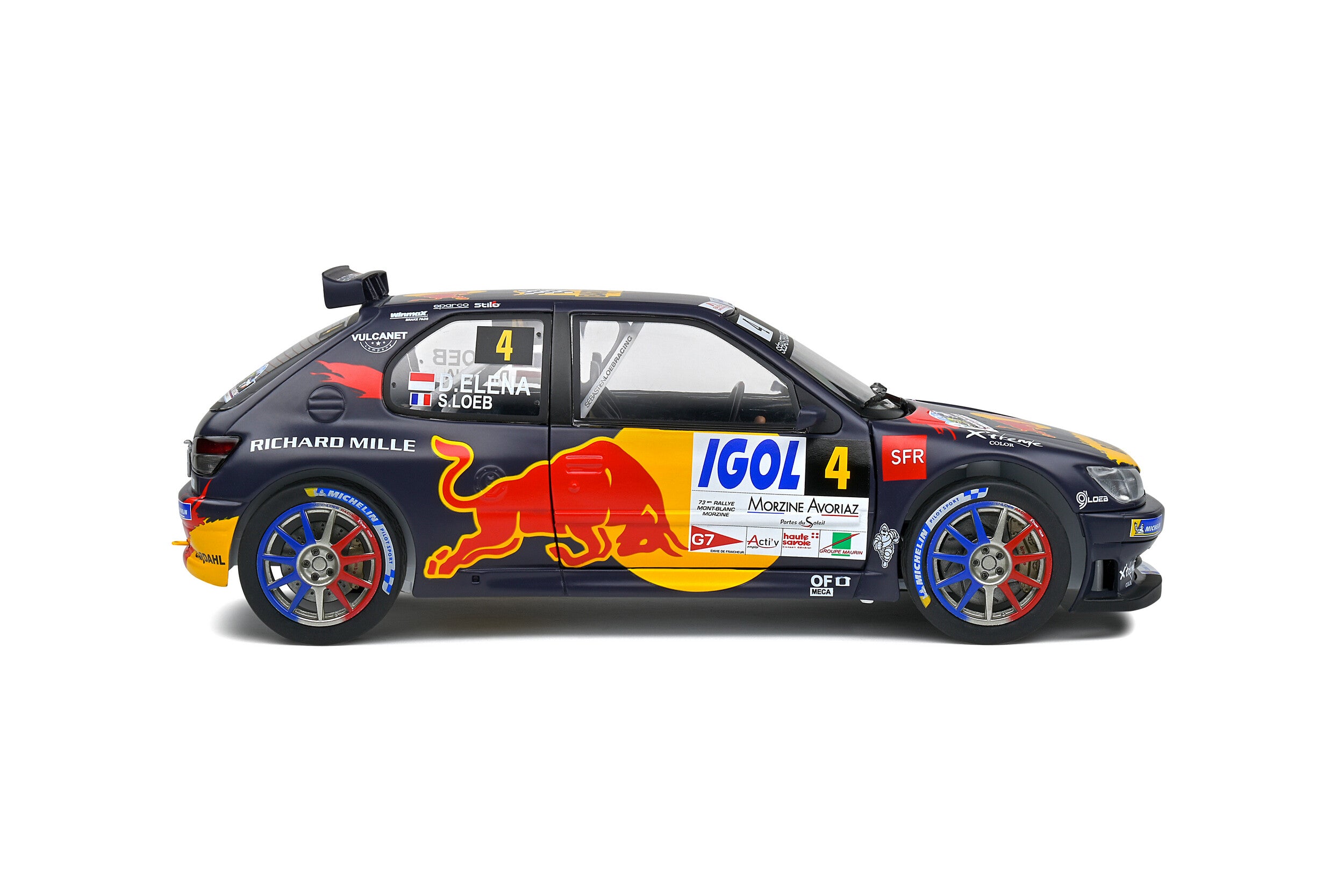 Peugeot 306 Maxi Rallye du Mont-Blanc 2021 #4 S. Loeb / D. Elena - 1:18