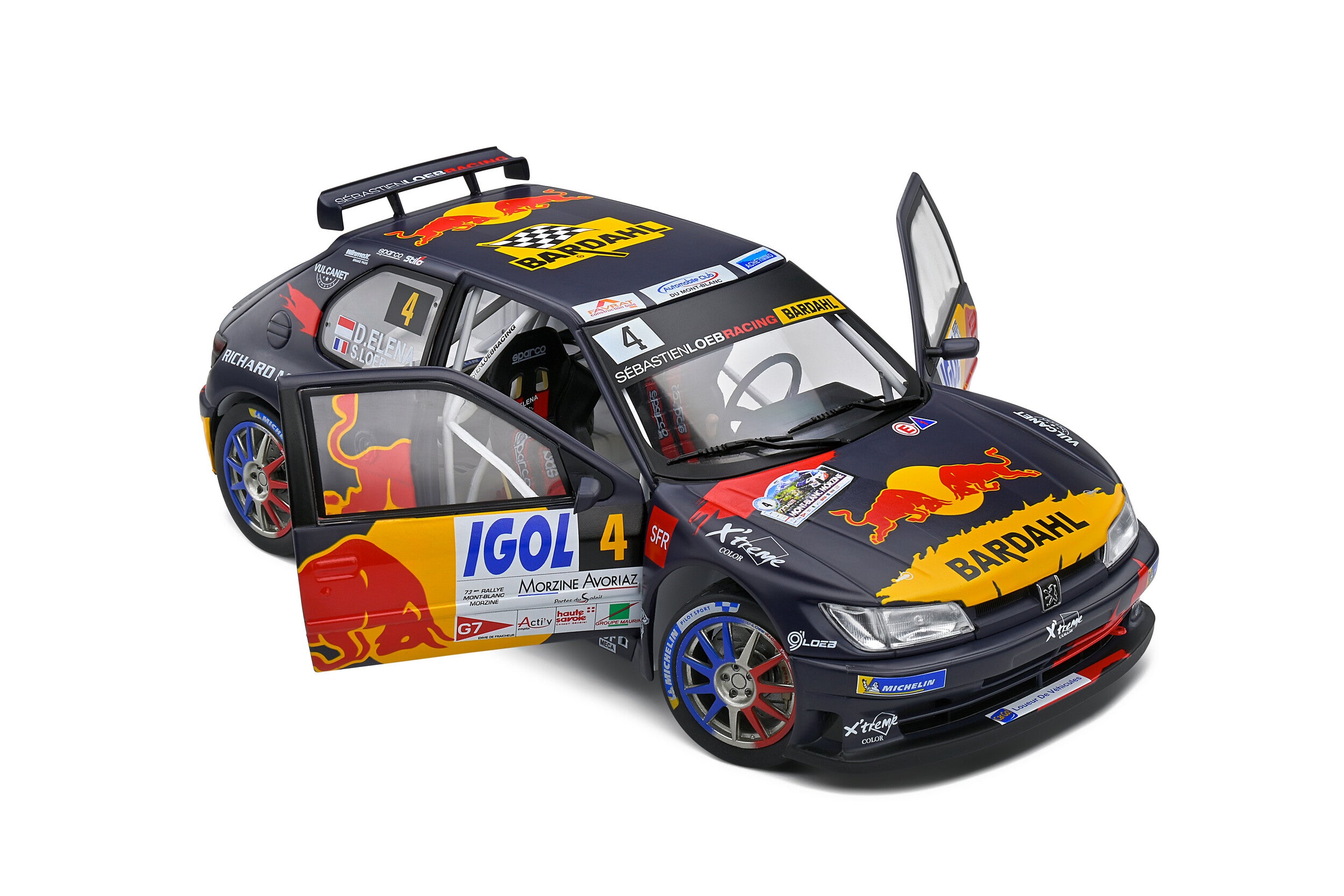 Peugeot 306 Maxi Rallye du Mont-Blanc 2021 #4 S. Loeb / D. Elena - 1:18