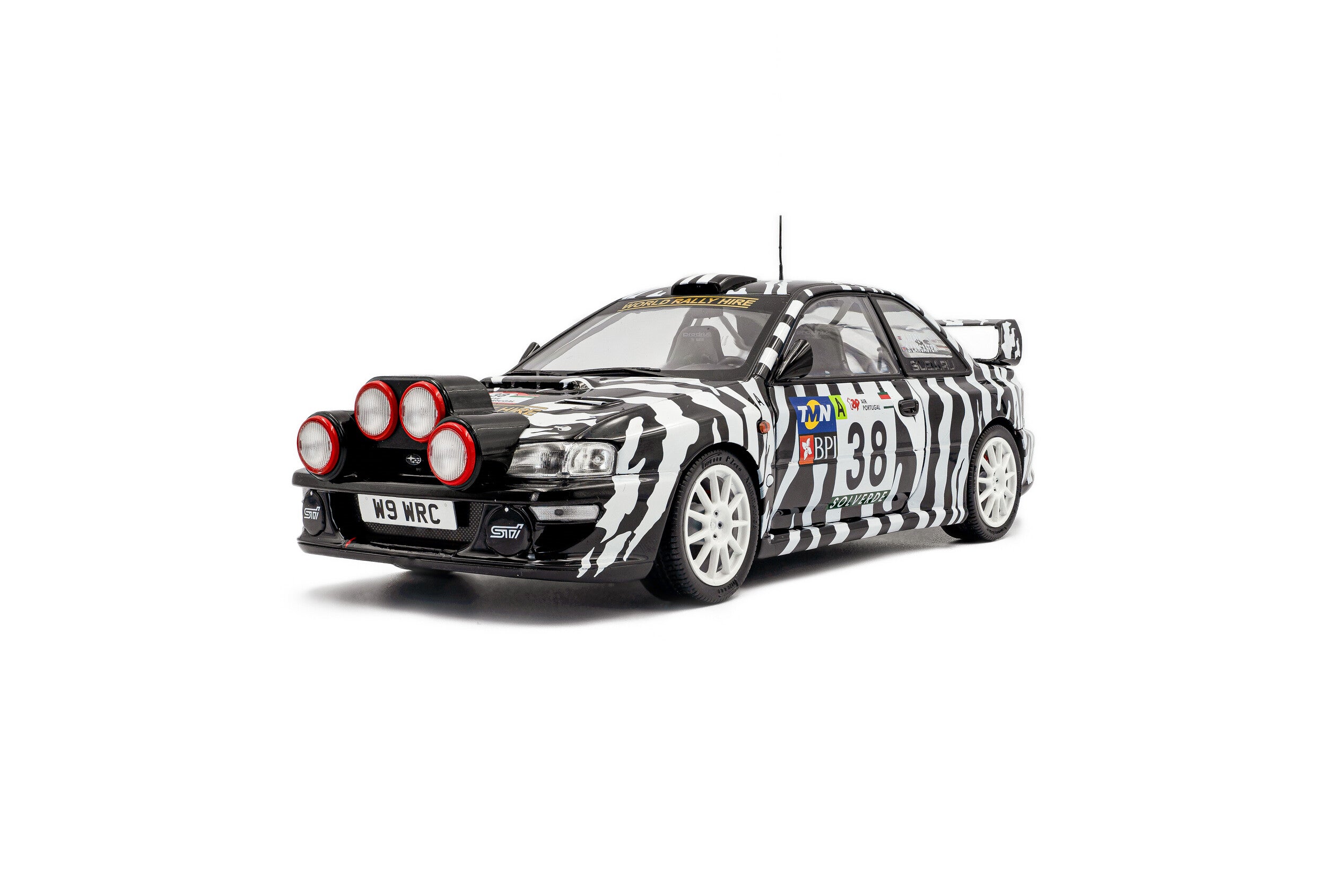Subaru Impreza S5 WRC99 TAP Rally Portugal 2001 #38 Heath Lancaster - 1:18