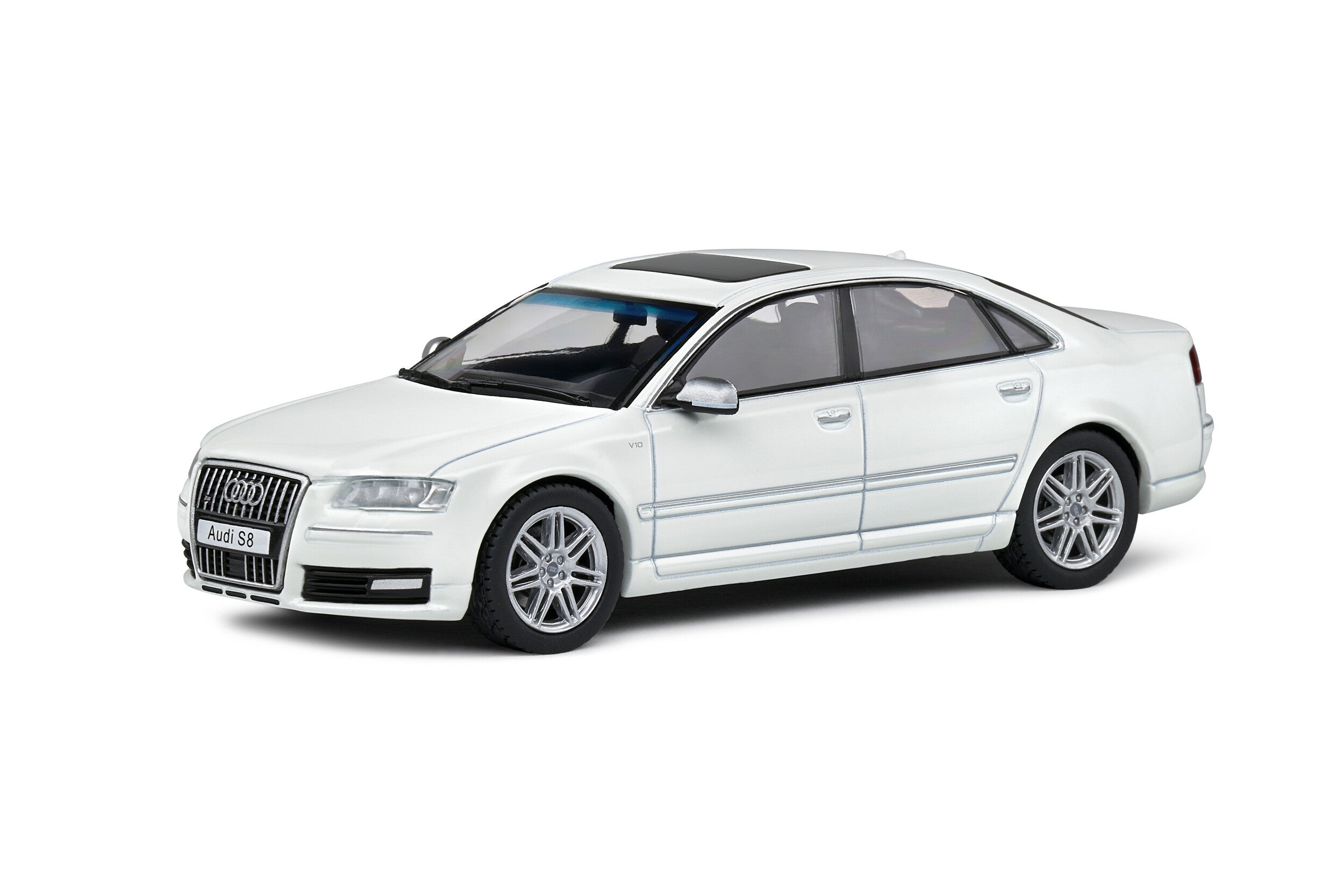 Audi S8 D3 - White - 2010 - 1:43
