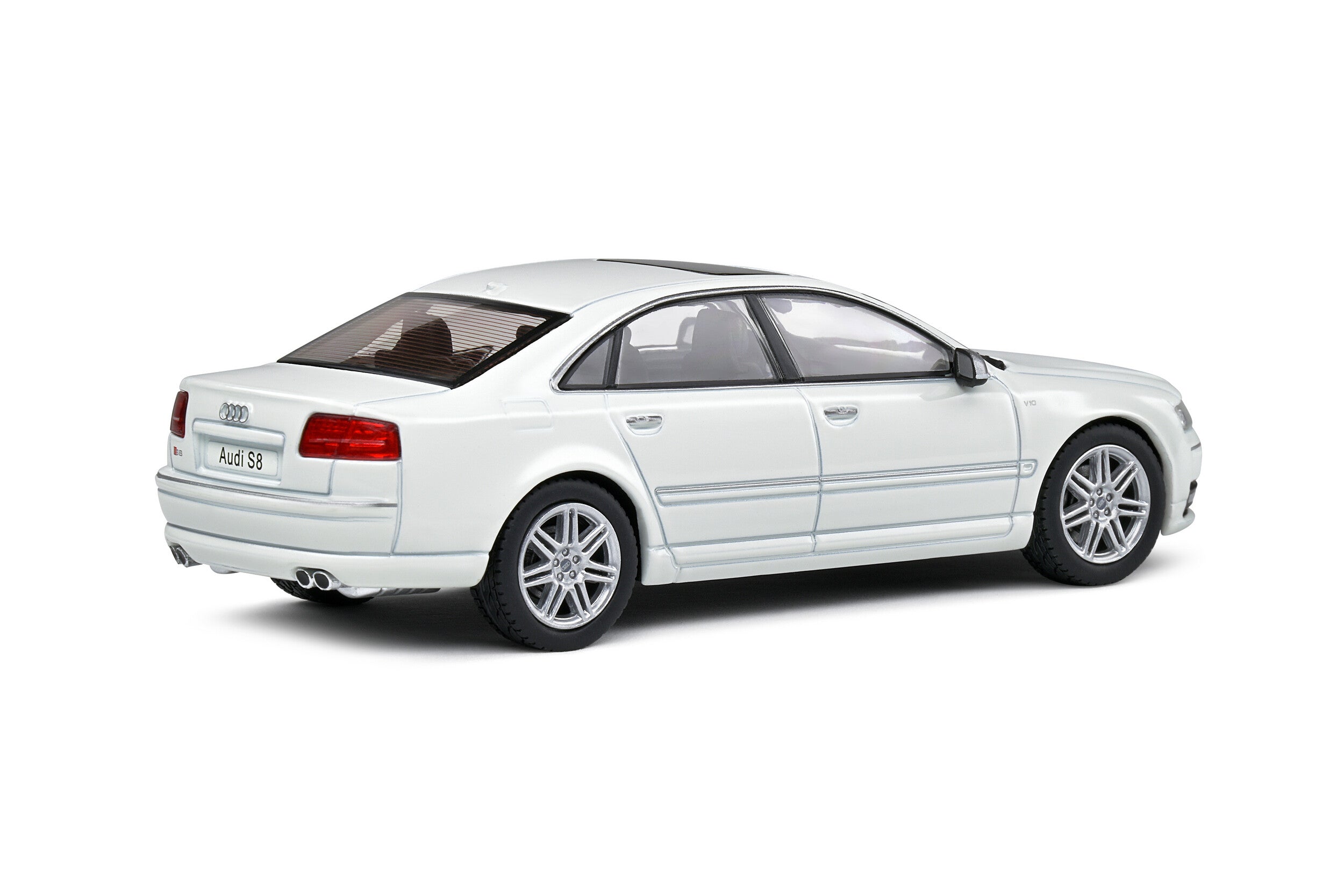 Audi S8 D3 - White - 2010 - 1:43