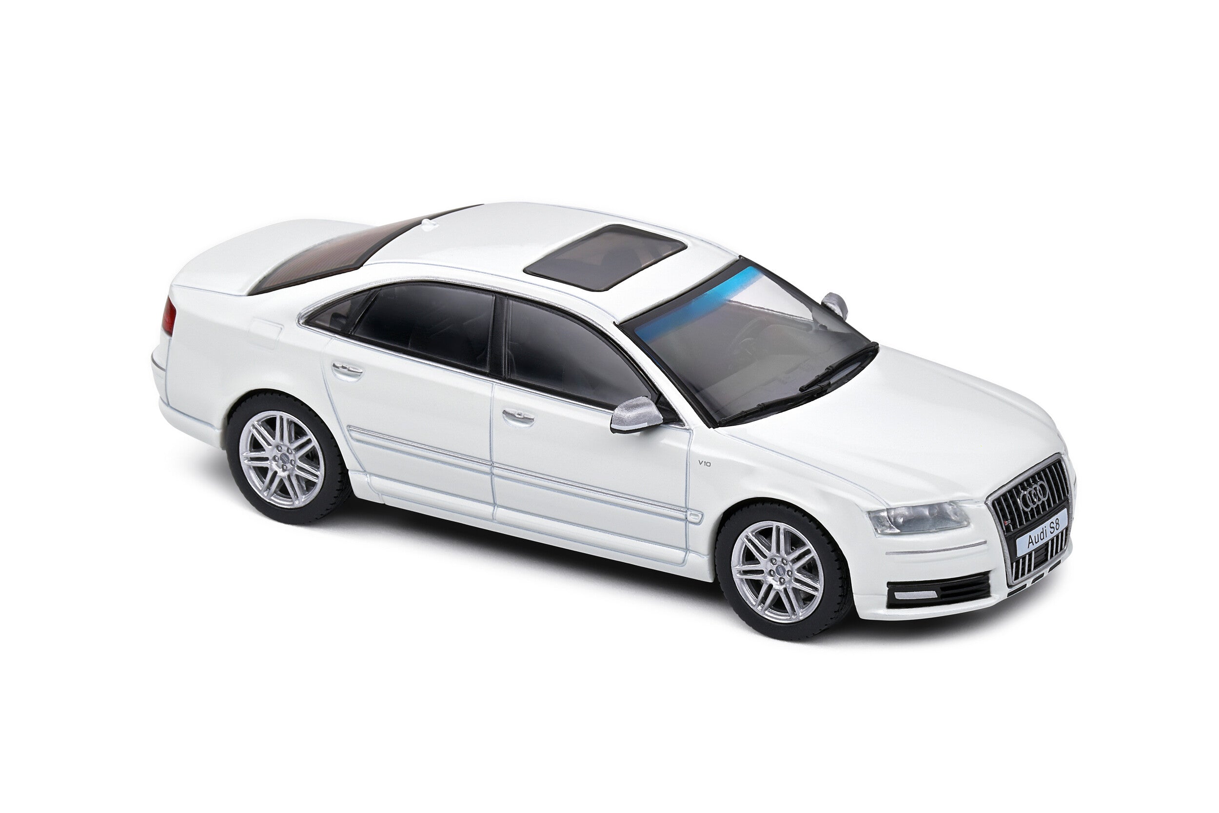 Audi S8 D3 - White - 2010 - 1:43