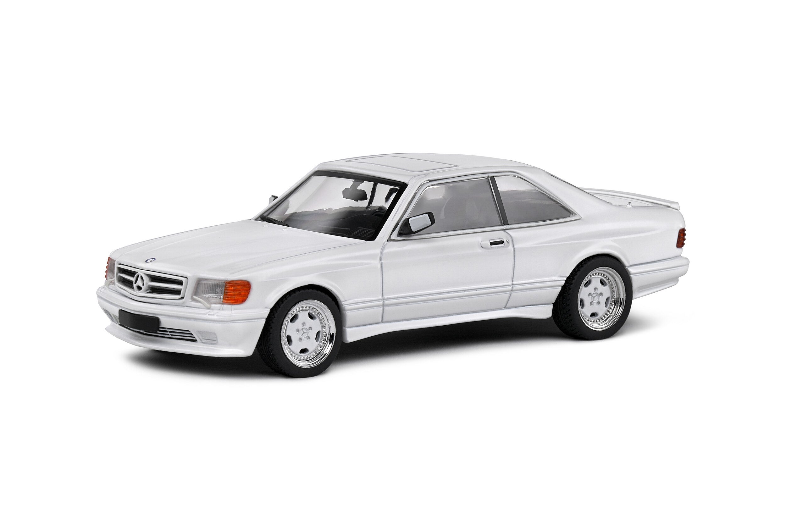 Mercedes 560 SEC AMG Widebody - Classic White - 1990 - 1:43