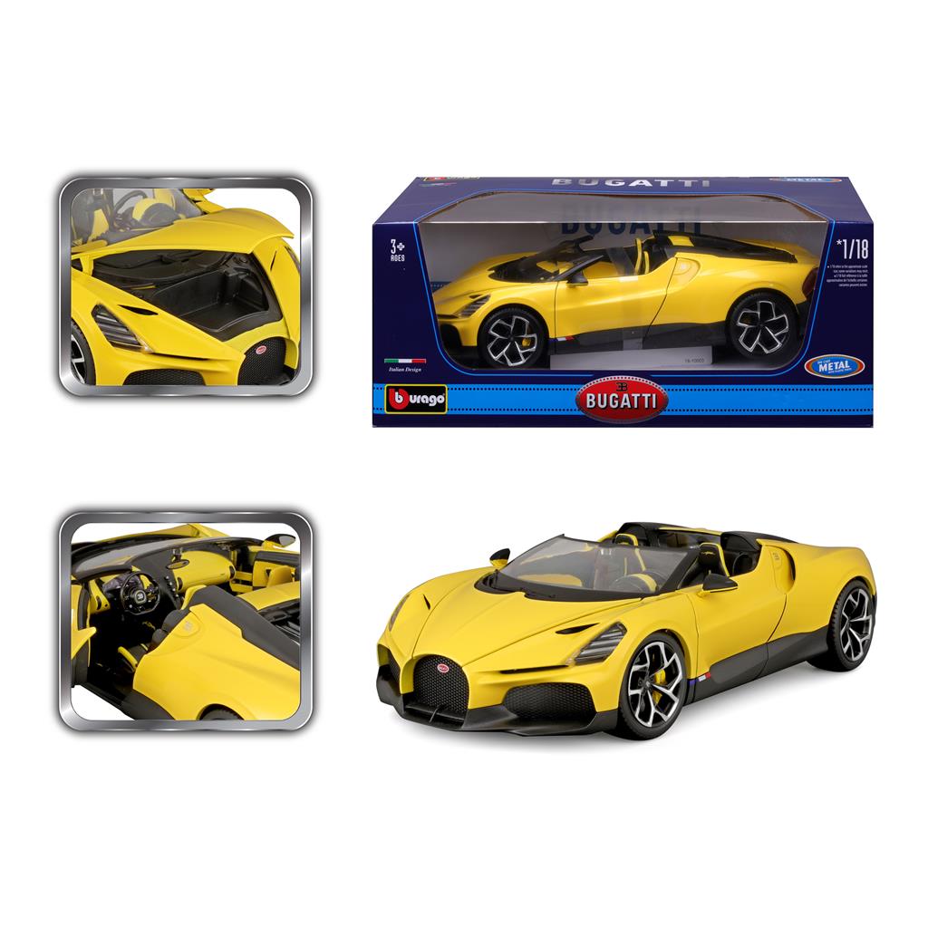 Bugatti W16 Mistral Cabriolet - 1:18