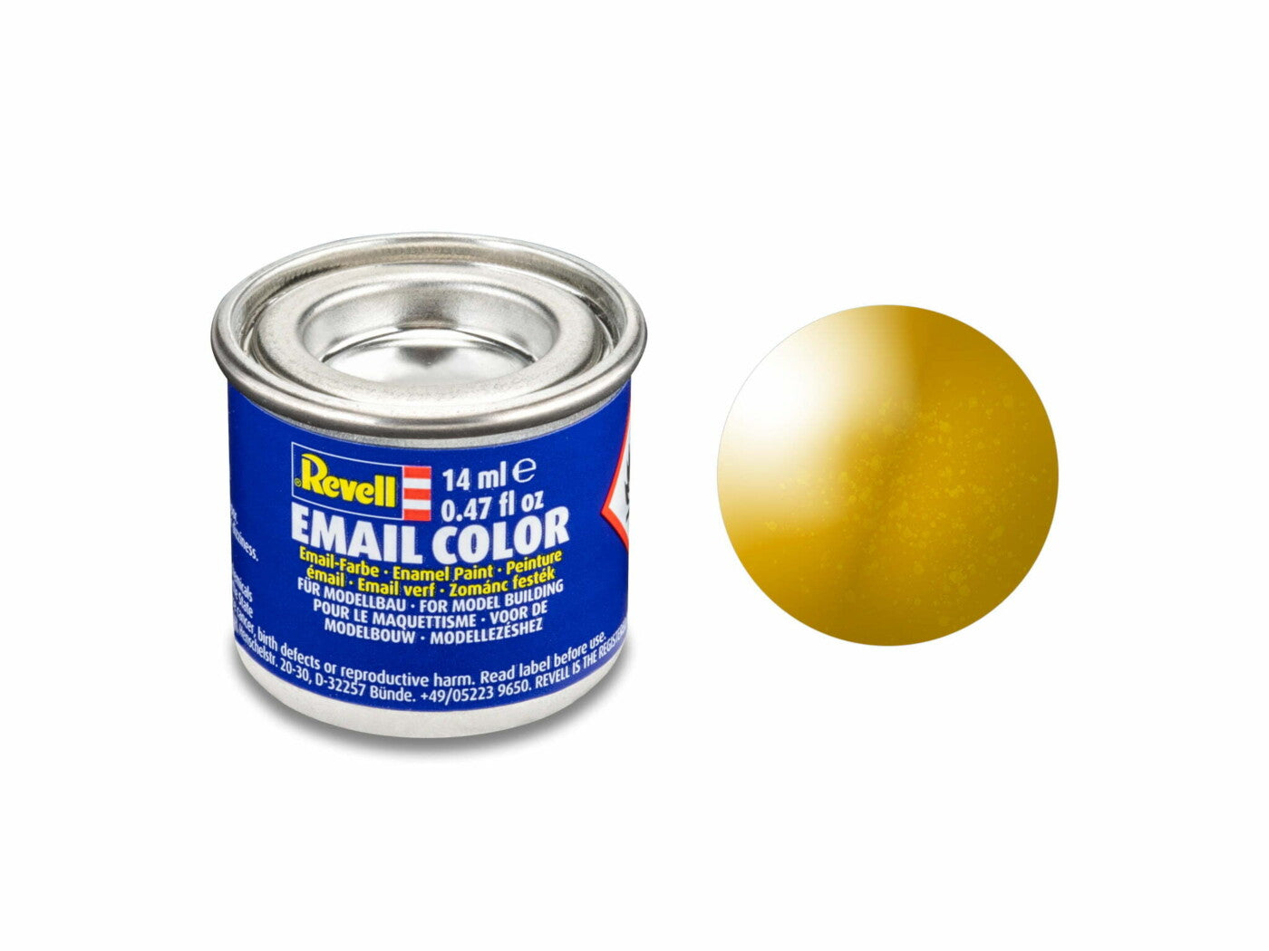 Email Color, Brass, Metallic