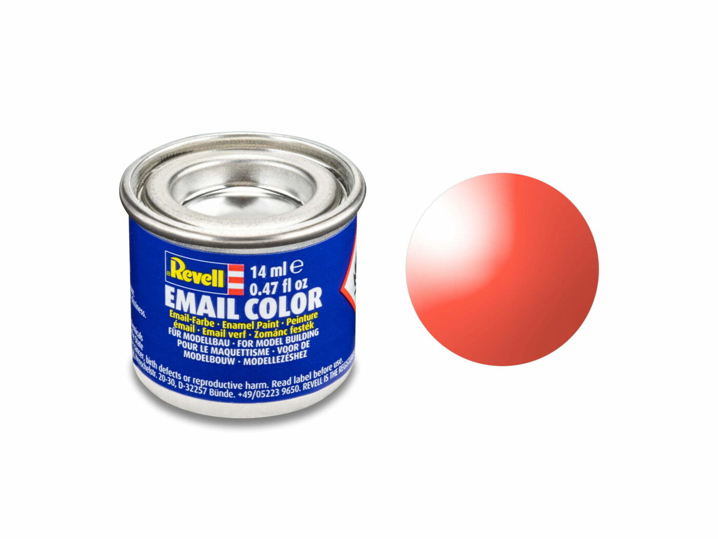 Email Color, Clear Red, Clear