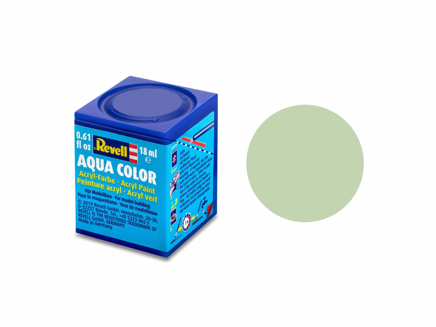 Aqua Color, Sky (RAF), Matt