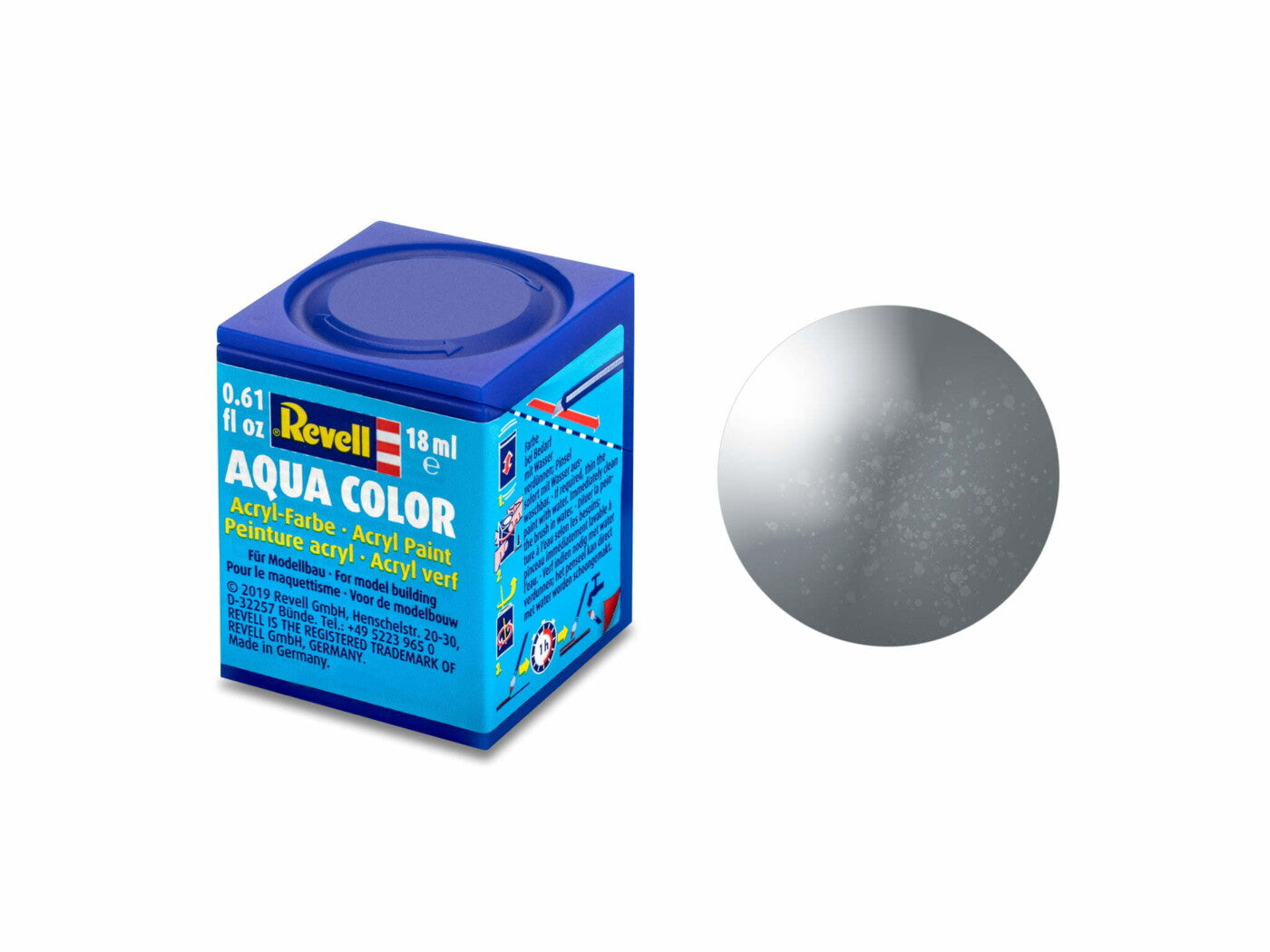 Aqua Color, Steel, Metallic