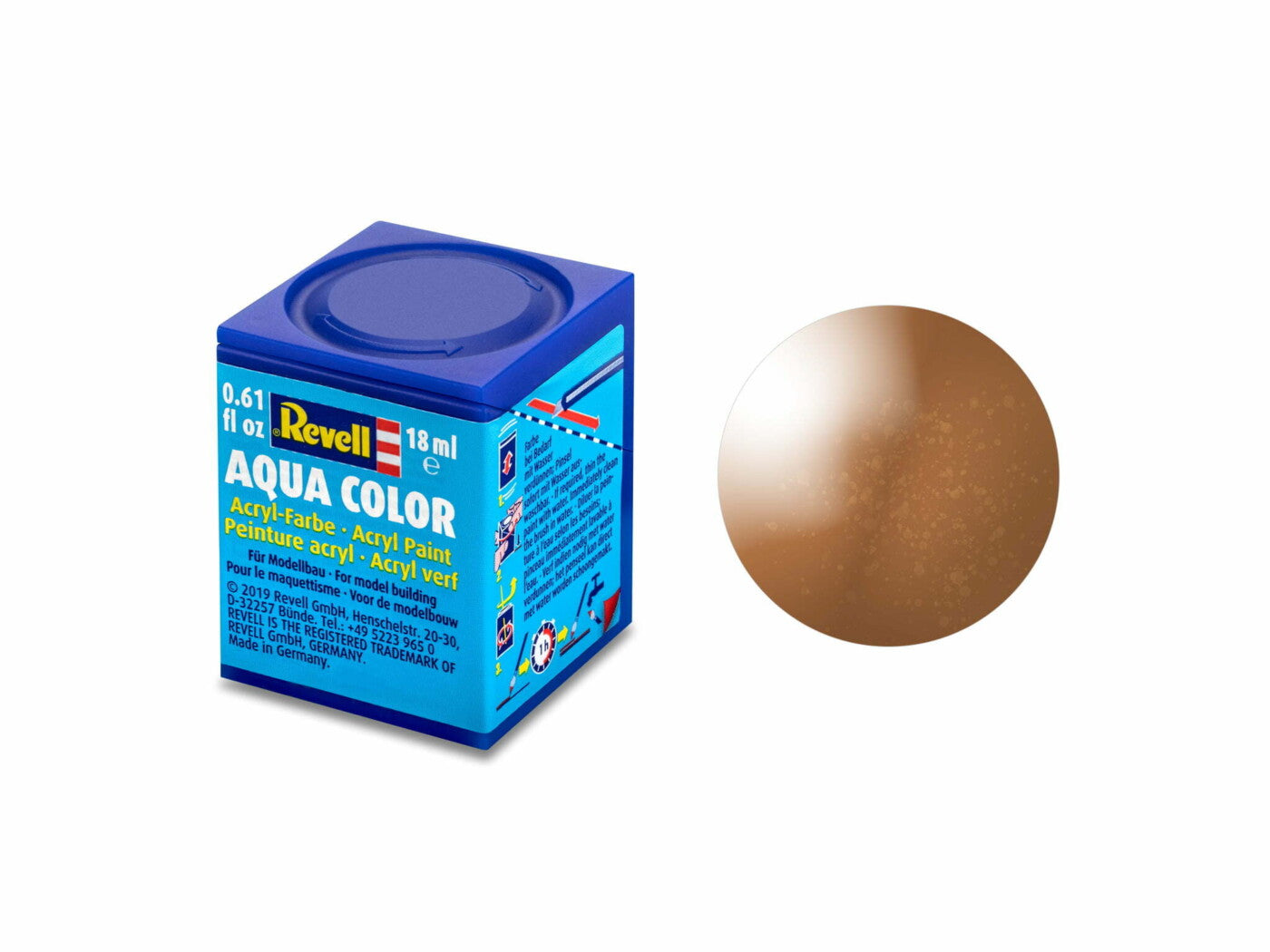 Aqua Color, Bronze, Metallic