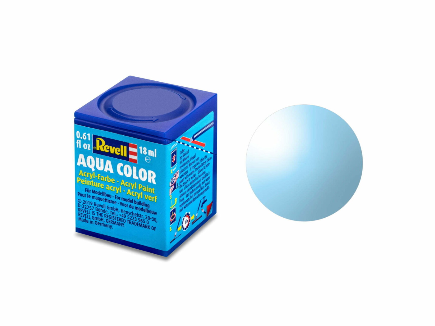 Aqua Color, Clear Blue