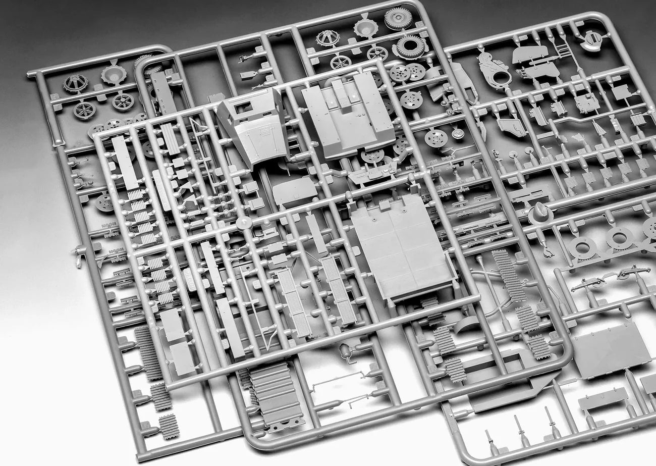Model Kit - sWS With Flak 43 and Sd.Ah58 Ammo Trailer