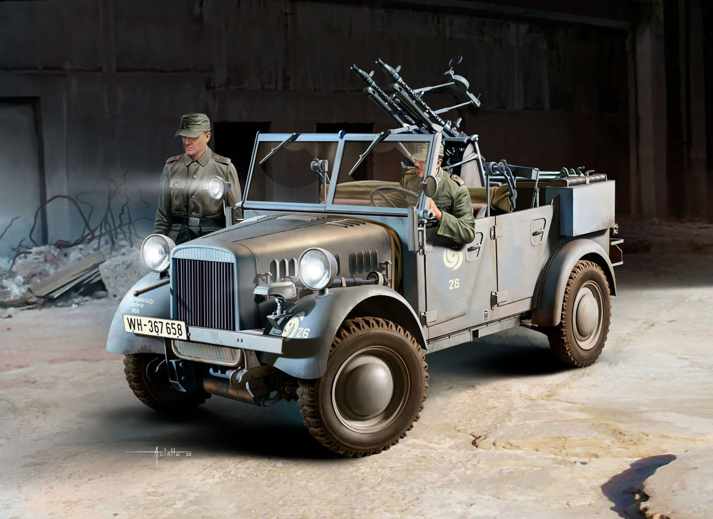 Model Kit - le. Gl. Unit Car 4