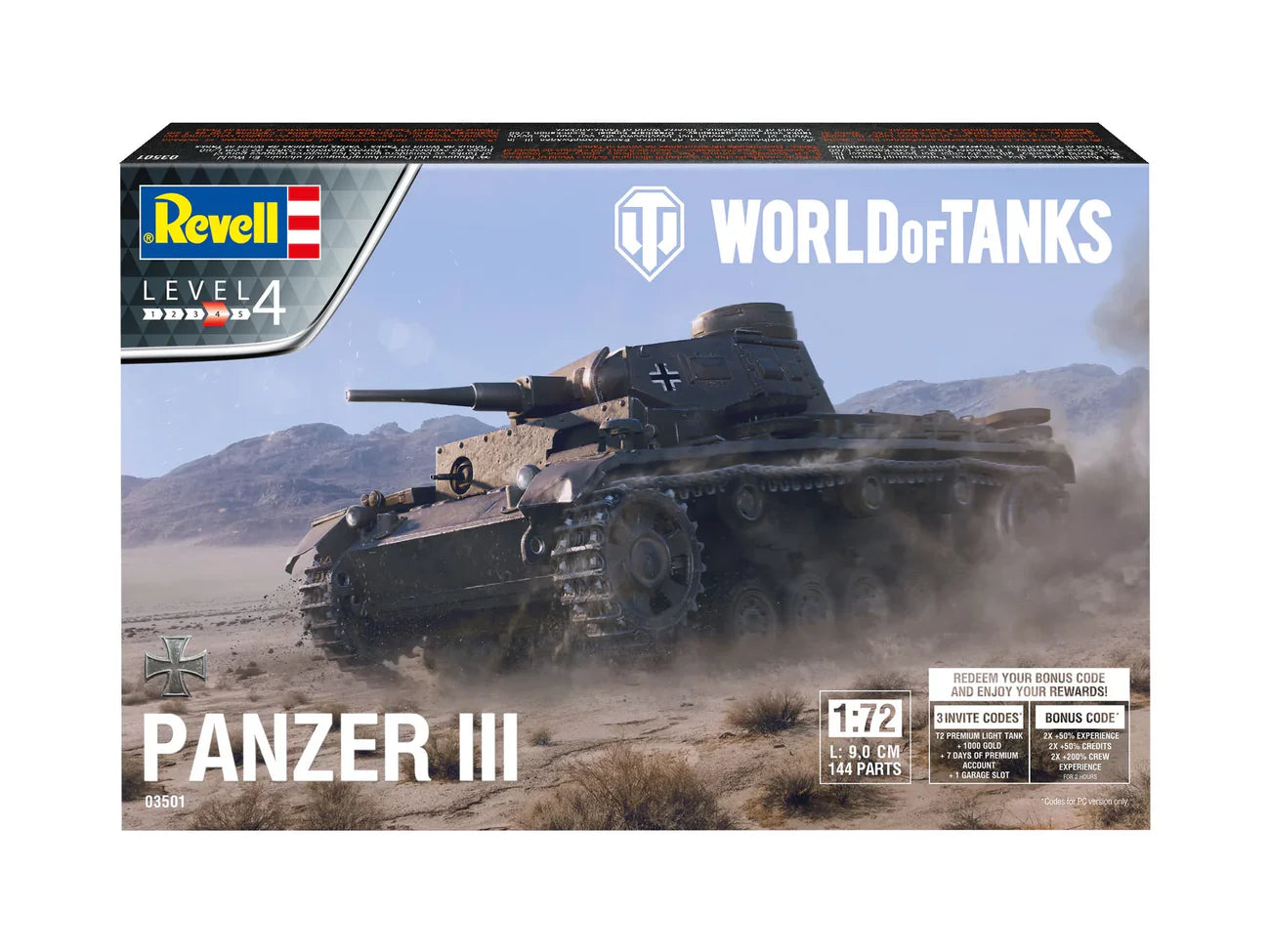 Model Kit - Panzer III "World of Tanks"