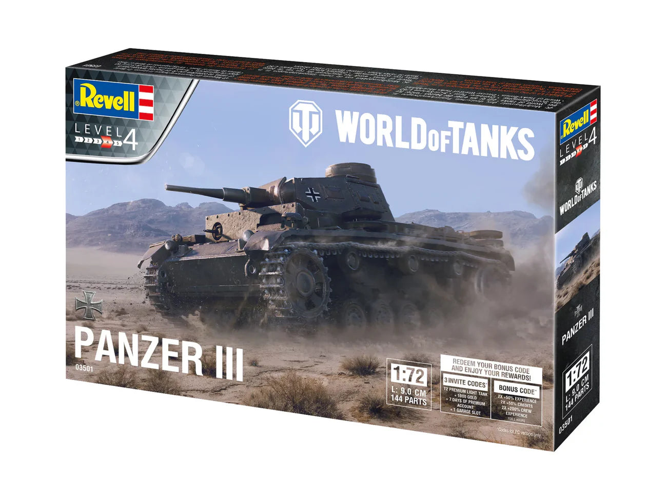 Model Kit - Panzer III "World of Tanks"