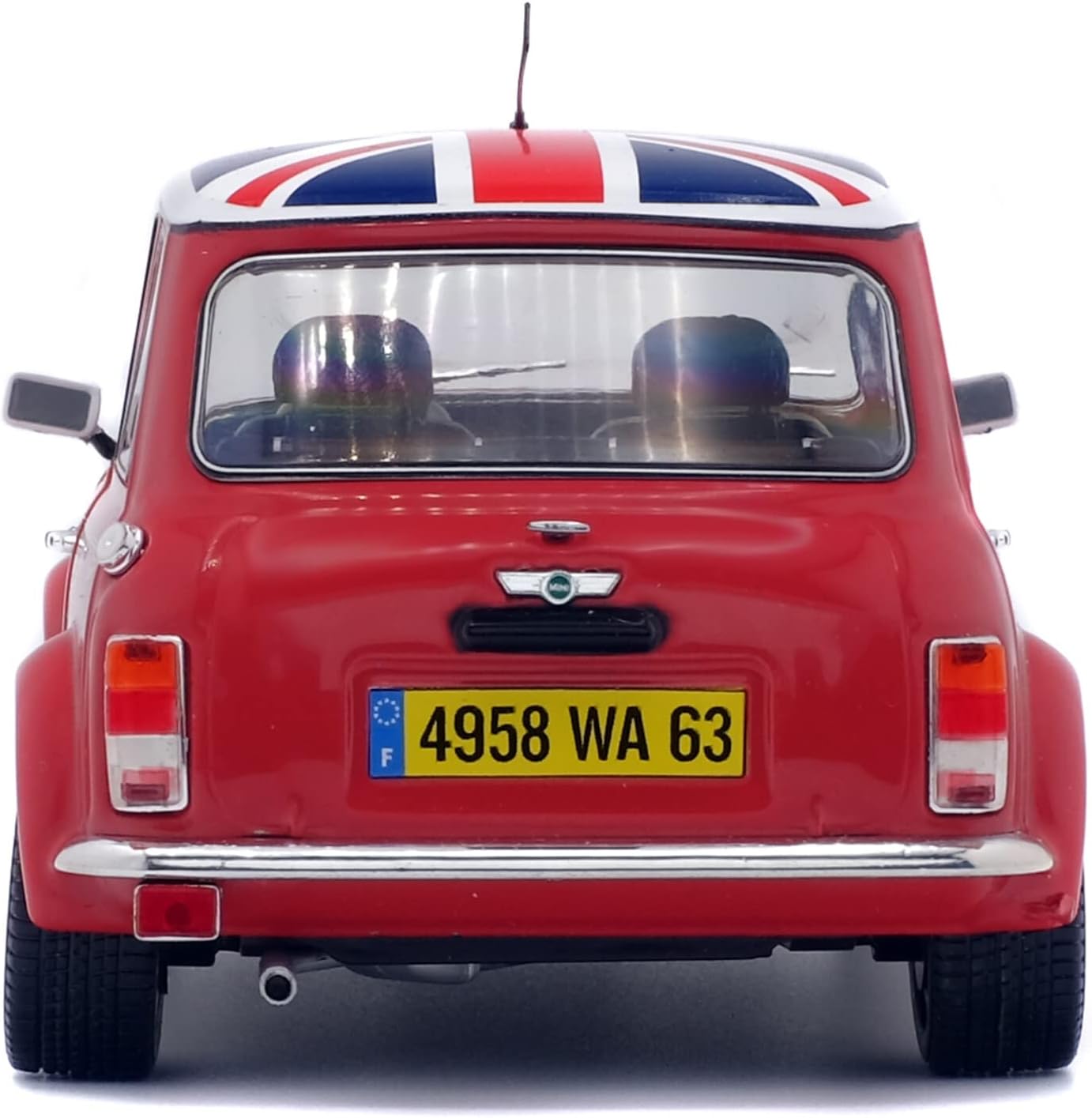 Mini Cooper Sport Pack - Red with Union Jack Roof - 1997 - 1:18
