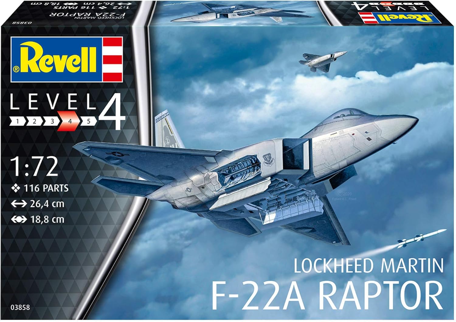 Model Kit - Lockheed Martin F-22A Raptor