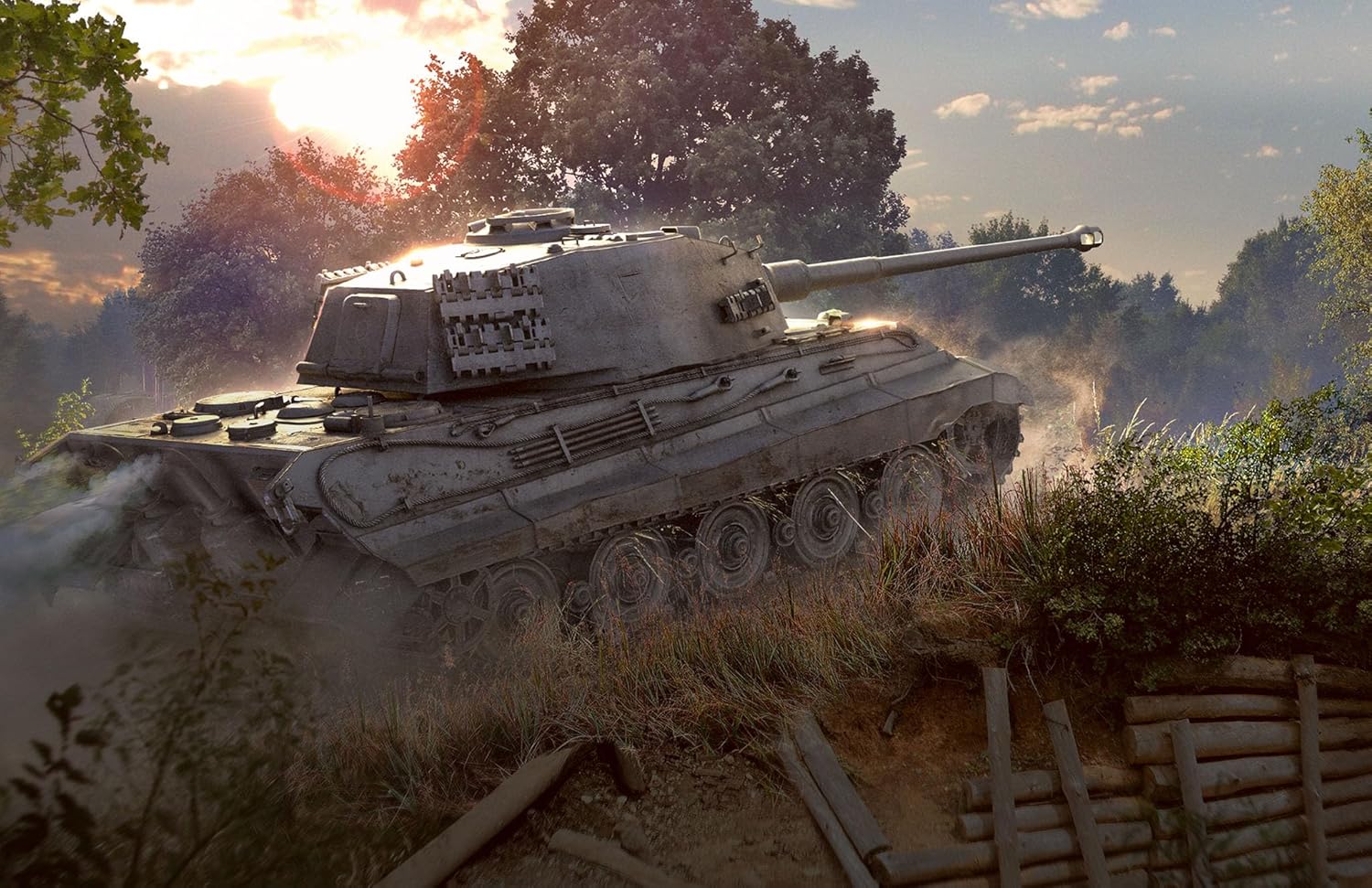 Model Kit - Tiger II King Tiger "World Of Tanks"