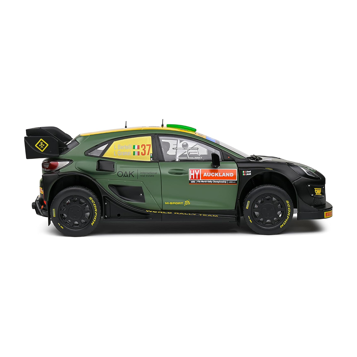 Ford Puma Rally1 Hybrid Rally New Zealand 2022 #7 Bertelli/Granai - 1:18