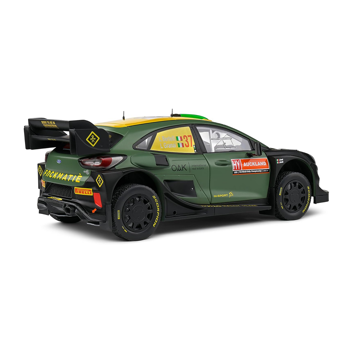 Ford Puma Rally1 Hybrid Rally New Zealand 2022 #7 Bertelli/Granai - 1:18