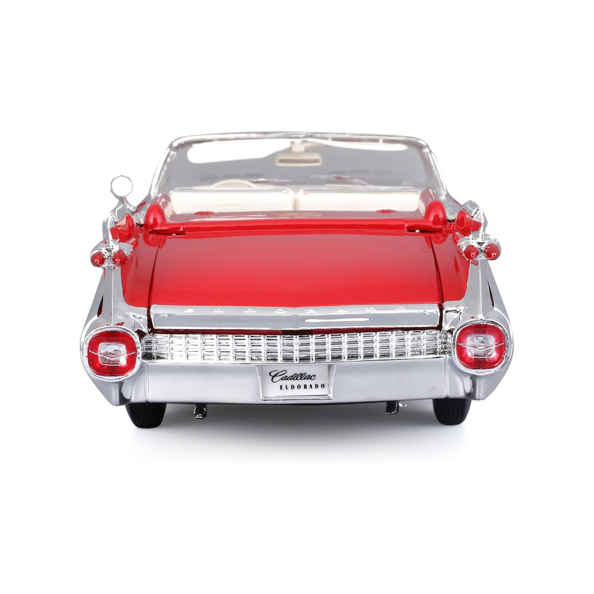 Cadillac Eldorado Biarritz Cabrio, Vermelho, 1959 - 1:18