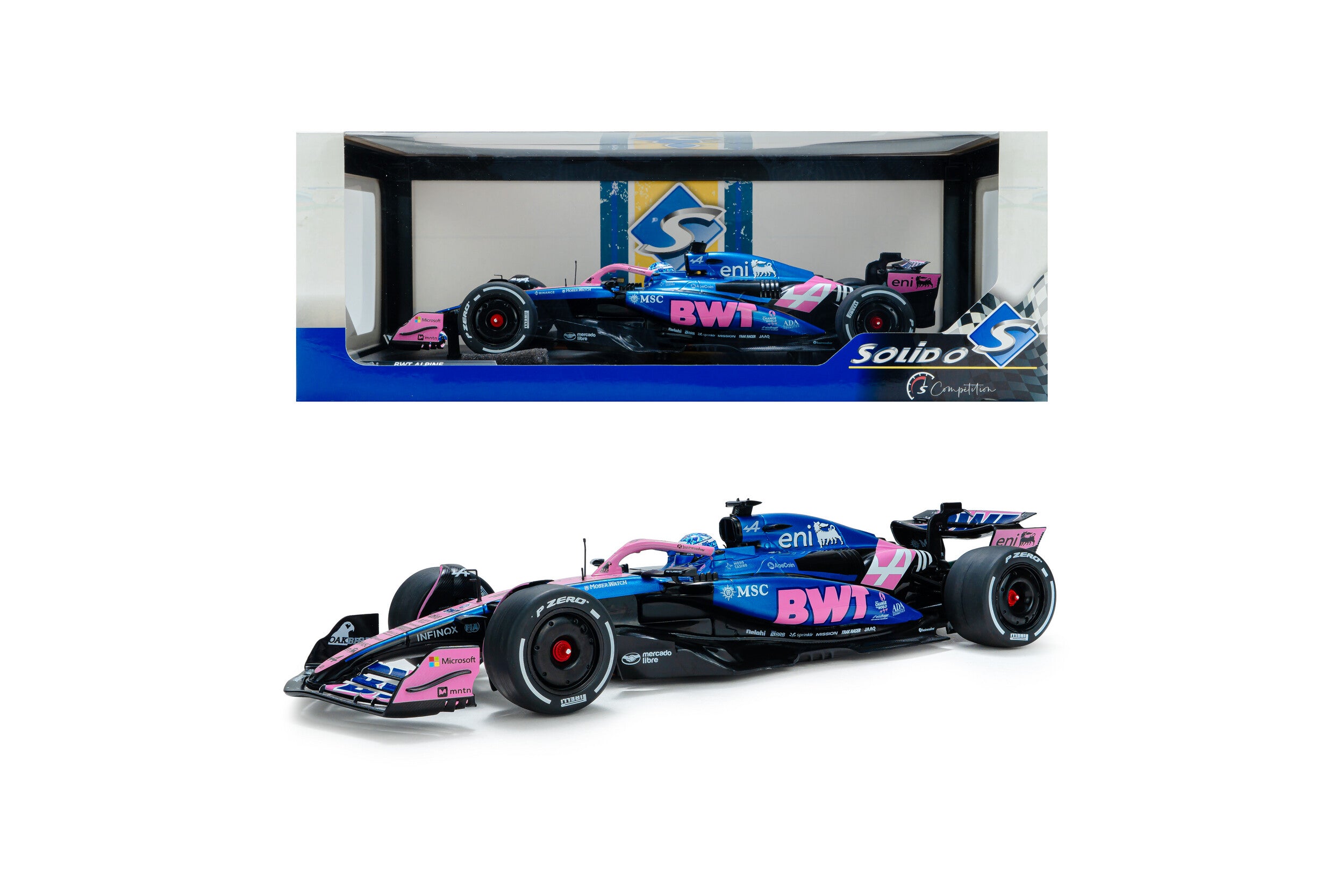 F1 Alpine A525 - GP Bahrain 2025 - #10 P. Gasly - 1:18