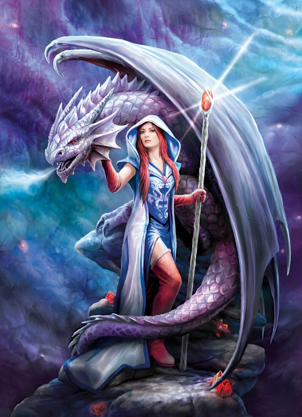 Puzzle Anne Stokes Dragon Mage - 1000 pcs