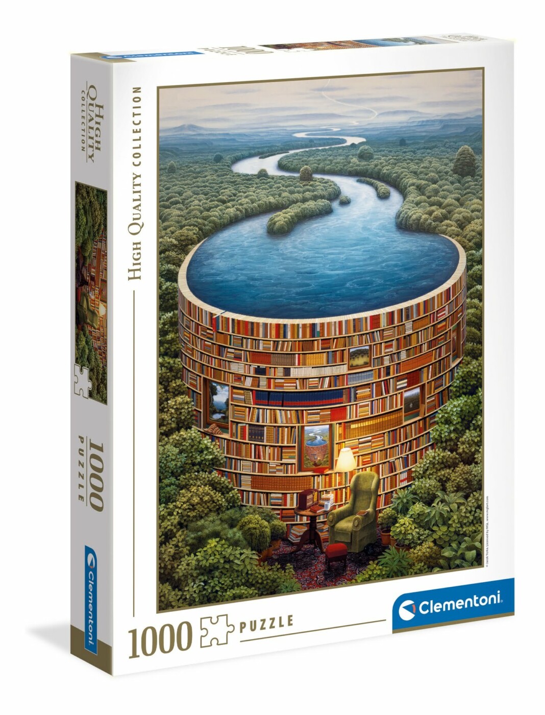 Puzzle Bibliodame - 1000 pcs