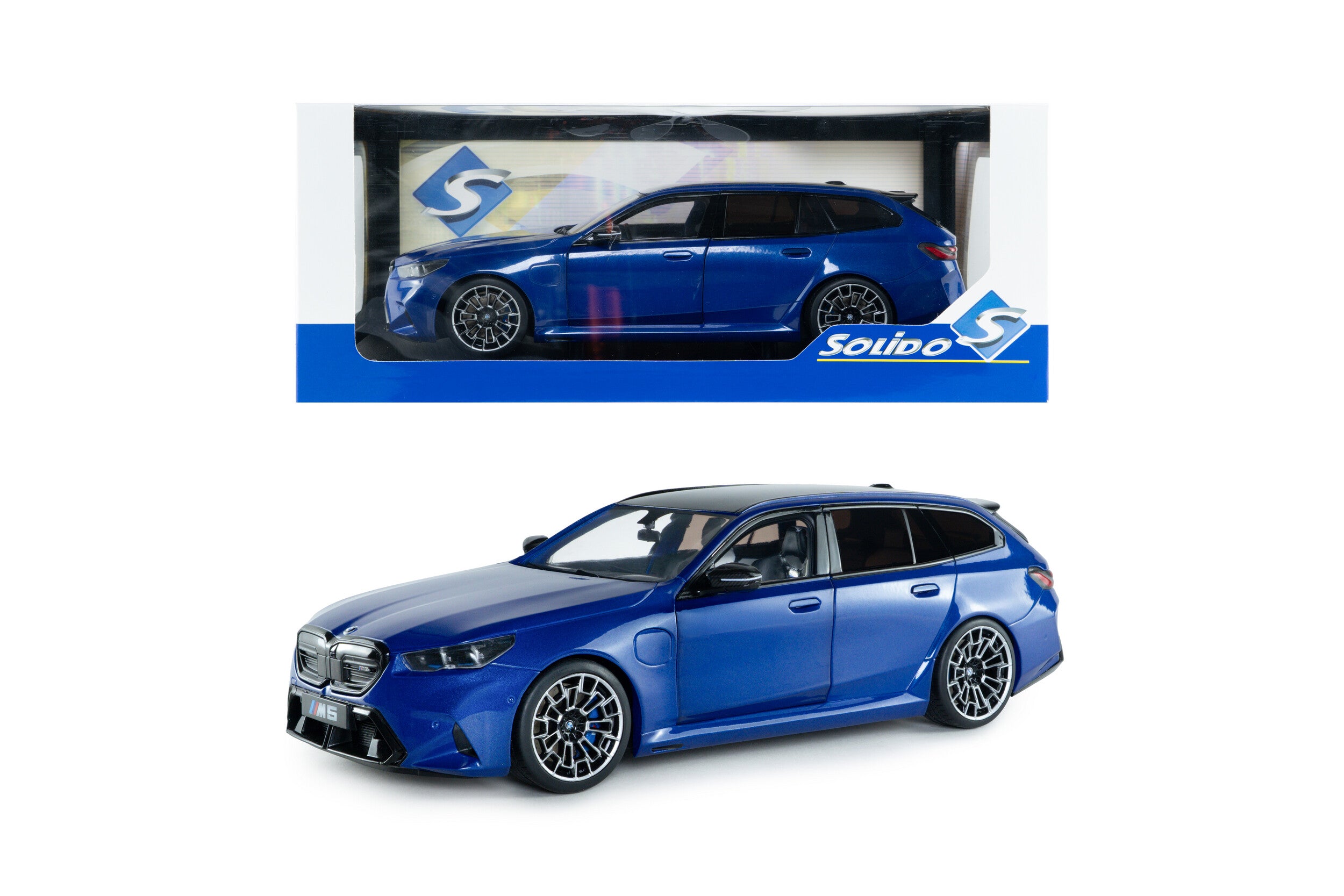 BMW M5 Touring M - Marina Bay Blue Metallic - 2024 - 1:18