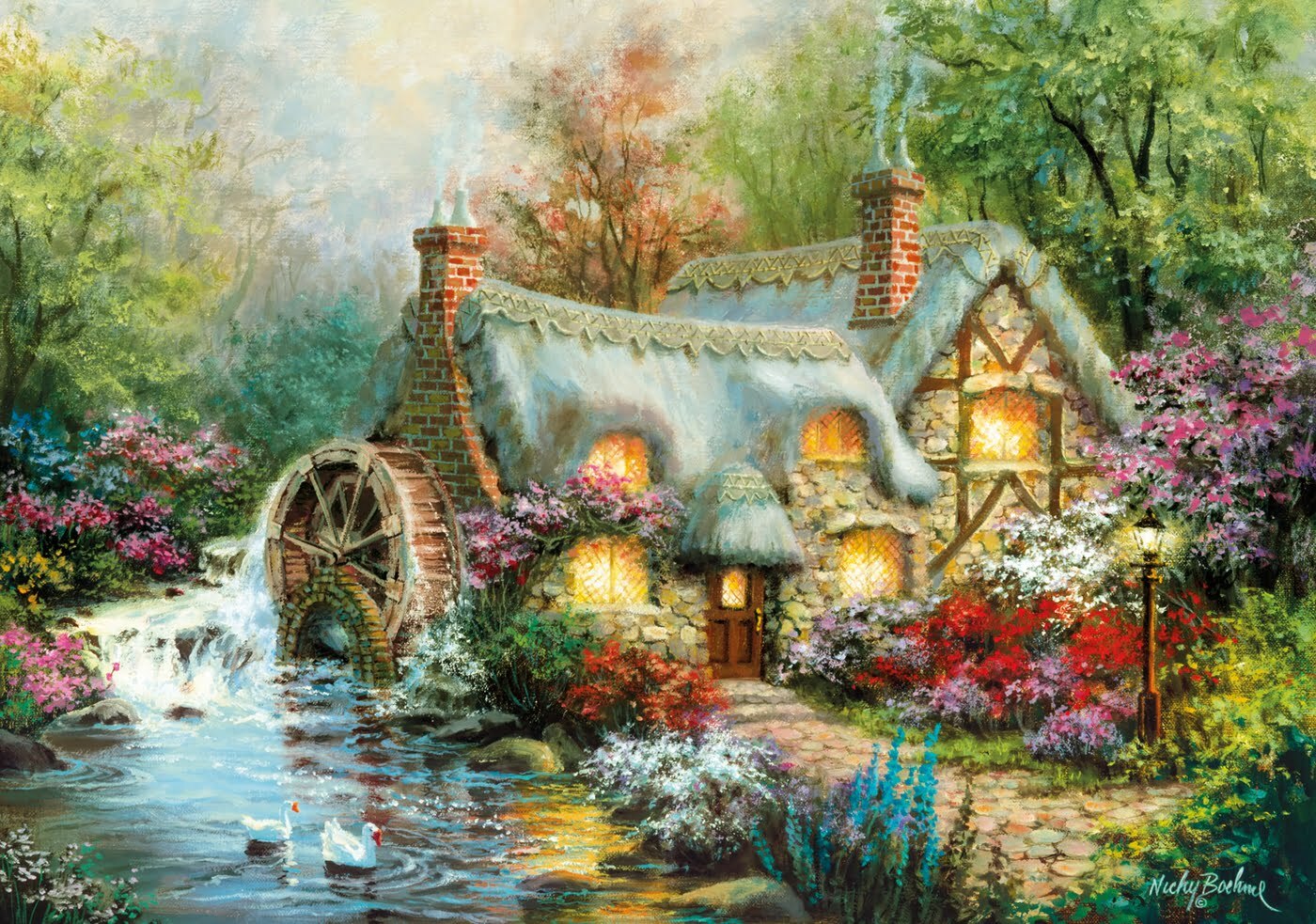 Puzzle Country Retreat - 1500 pcs